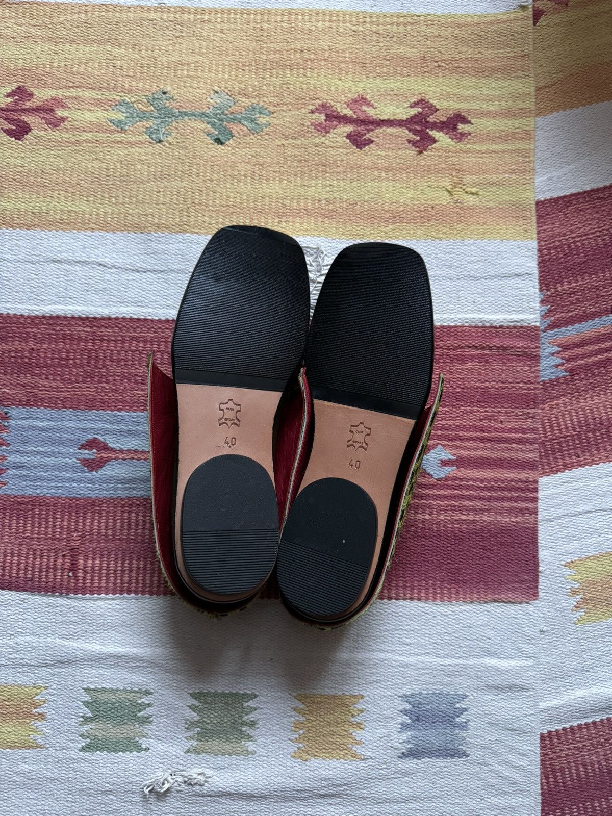 Genuine Leather Vintage Zurkinden Chaussures y2k Low Genuine Leather Shoes Size US 10 / IT 40 - 12 Thumbnail