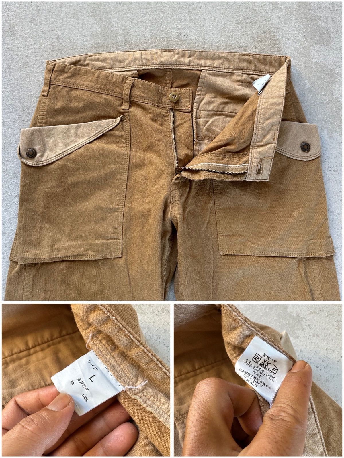 If Six Was Nine W32 L31 🔥🔥 SICKS 💥 Vintage Japanese Vintage Big Pocket Pants Size US 32 / EU 48 - 16 Thumbnail