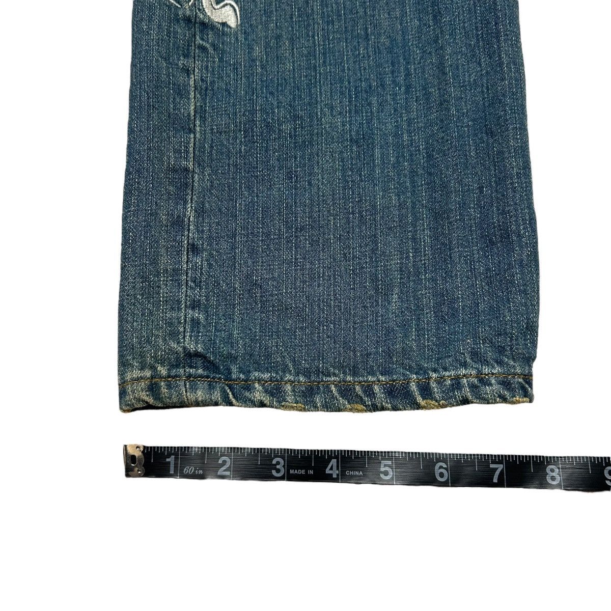 Karakuri Tamashii 369 Karakuri Tamashii jeans embroidered denim blue archive Size US 30 / EU 46 - 19 Thumbnail