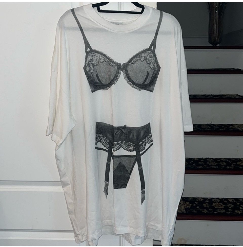 Vaquera Vaquera Bra T shirt dress Size L / US 10 / IT 46 - 1 Thumbnail