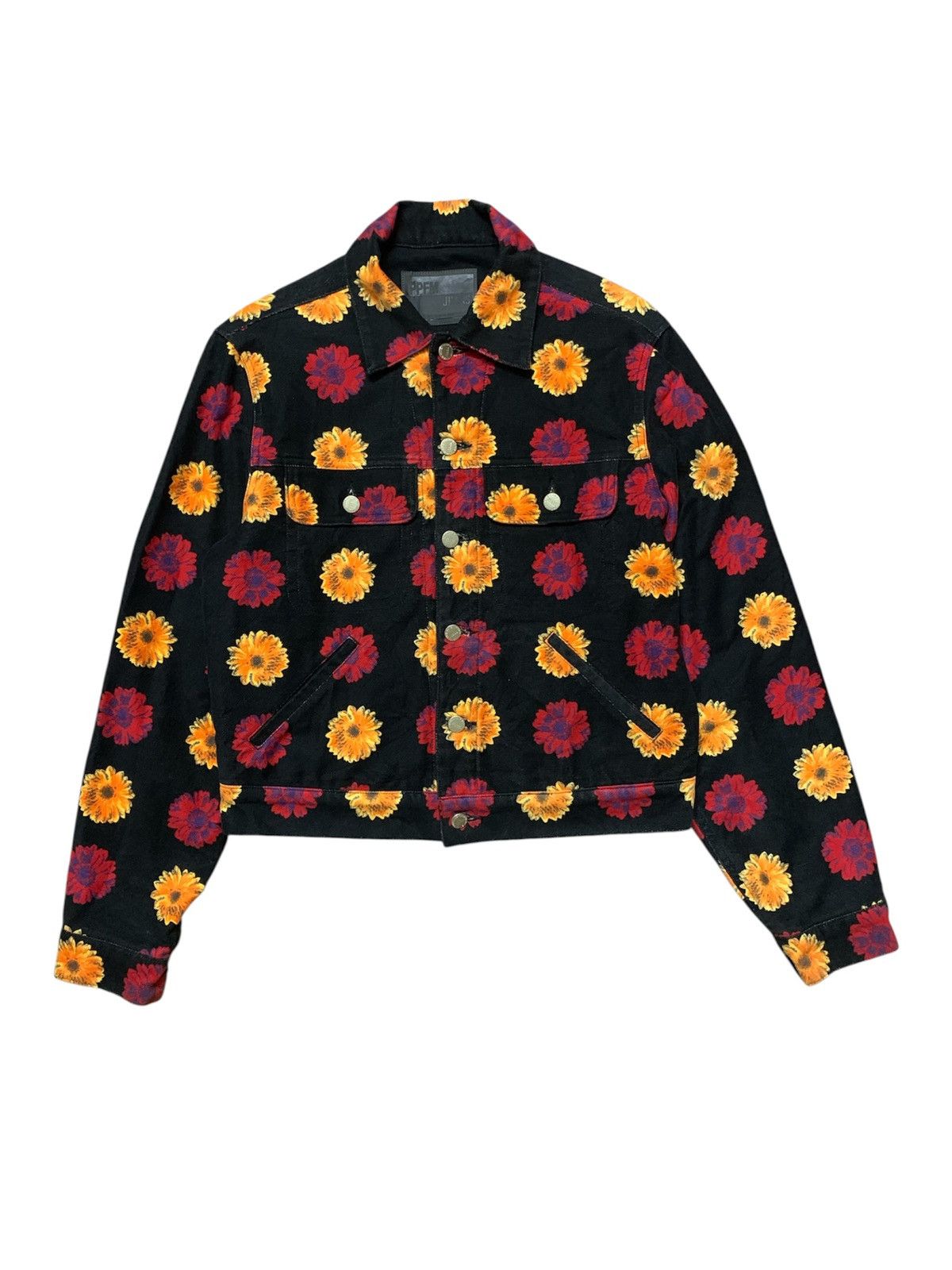 PPFM PPFM Striking Floral Trucker Jacket Spirit Denim Tears Size US M / EU 48-50 / 2 - 1 Thumbnail