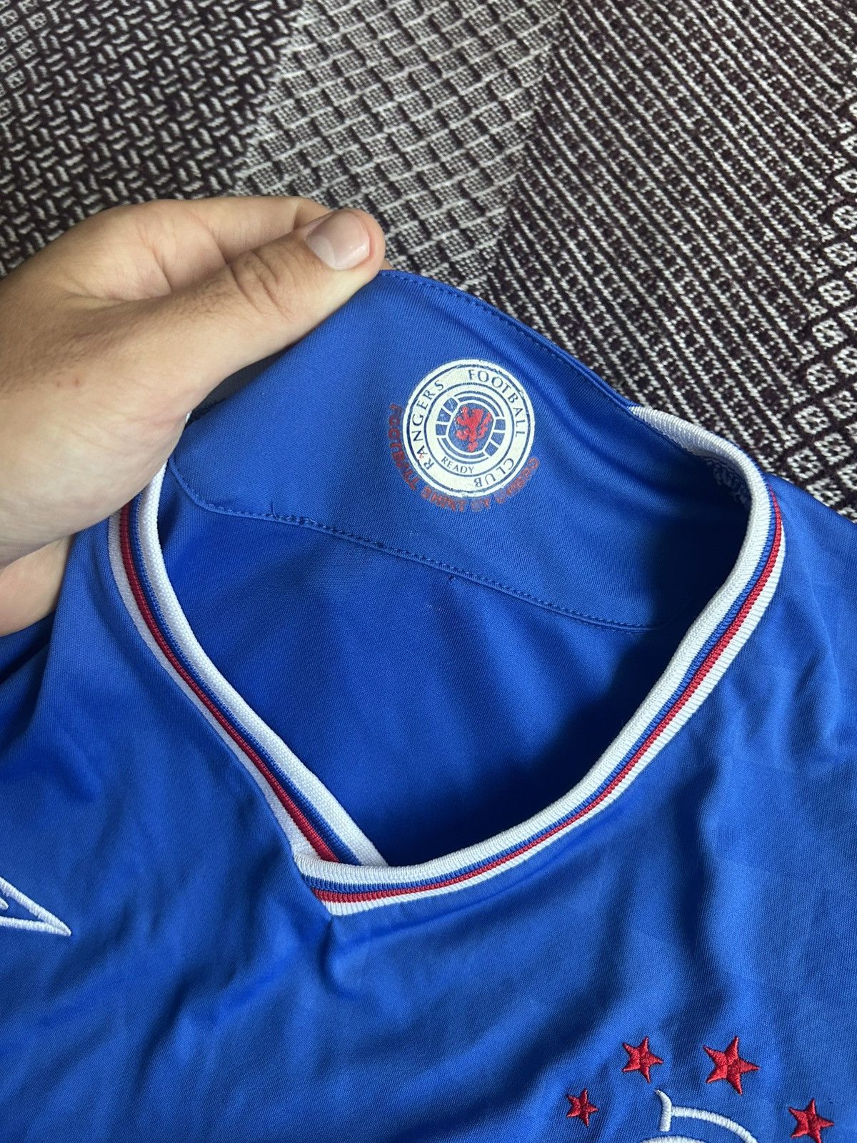 Umbro Umbro x Rangers Club Jersey 2009/10 Carling Sportswear Shirt Size US XXL / EU 58 / 5 - 8 Thumbnail