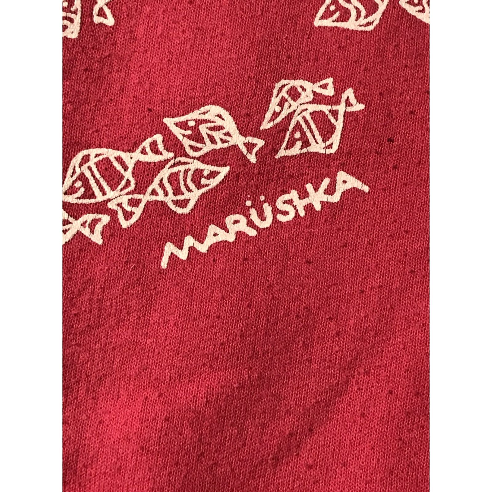 Pinko Marushka Sweatshirt Unisex Adults M PINK Michigan FISH Print Crew Neck Cotton Polyester Size US M / EU 48-50 / 2 - 4 Thumbnail