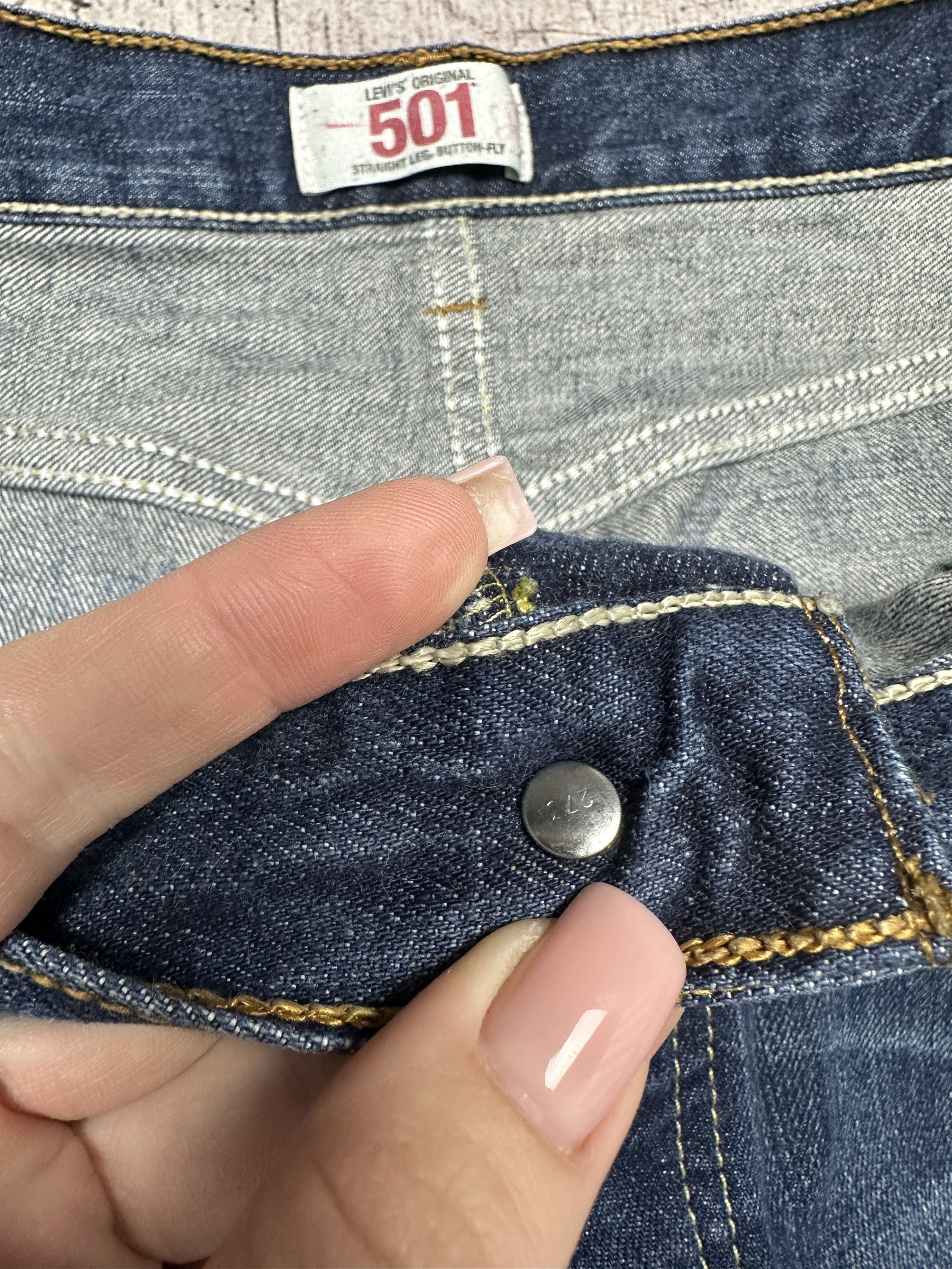 Levi's Levi's 501 Mens Denim Pants Jeans Size 36 x 30 Size US 36 / EU 52 - 8 Thumbnail