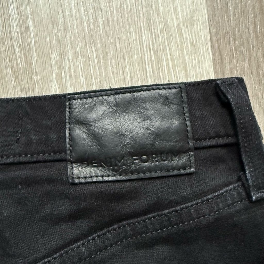 Aritzia Denim Forum Yoko High Rise Slim Women's Skinny Black Jeans Size 26" / US 2 / IT 38 - 6 Thumbnail