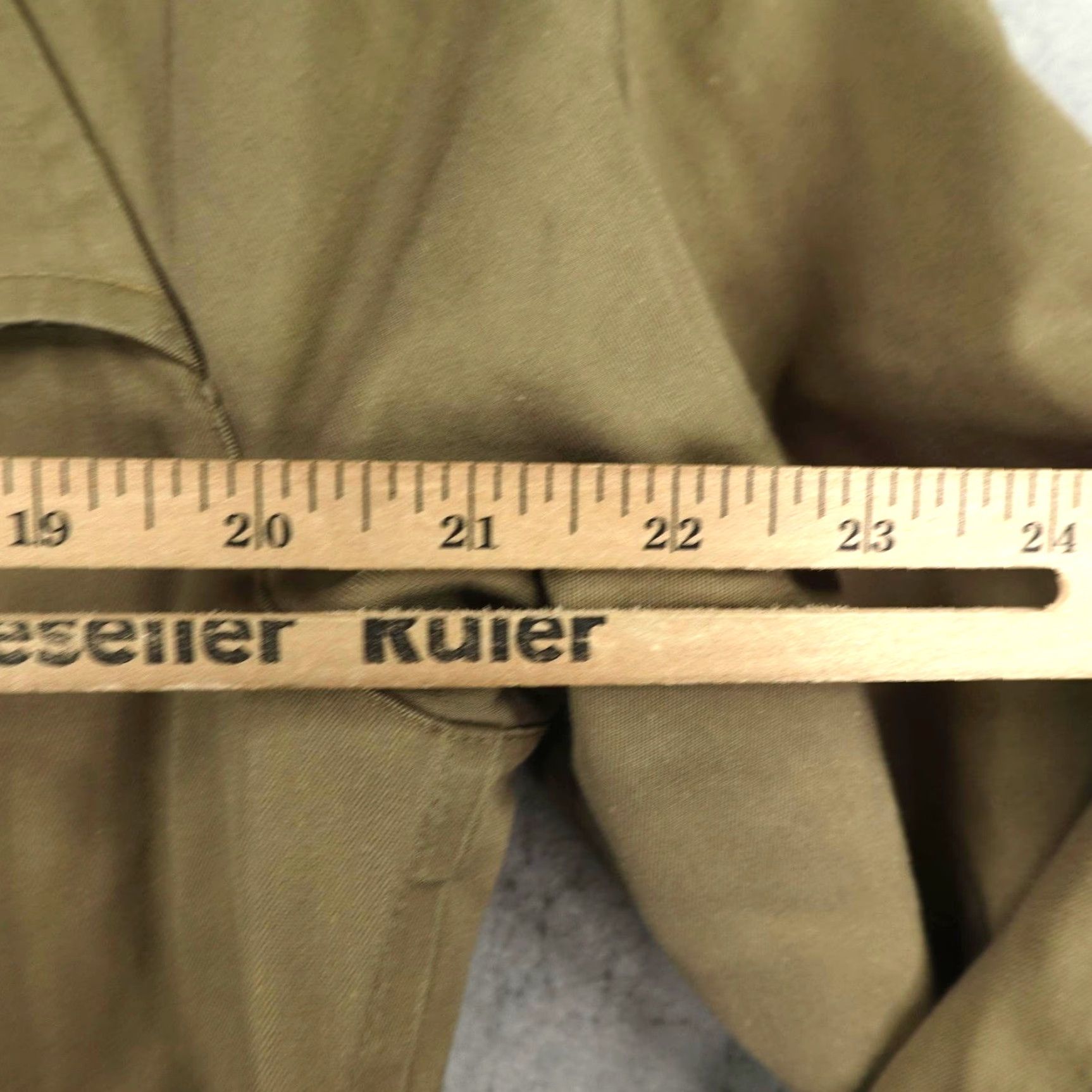 Rains VINTAGE Harbormaster Trench Coat Mens 38 Beige Belted Classic Rain Jacket Lined Coat Size US XXS / EU 40 - 6 Thumbnail
