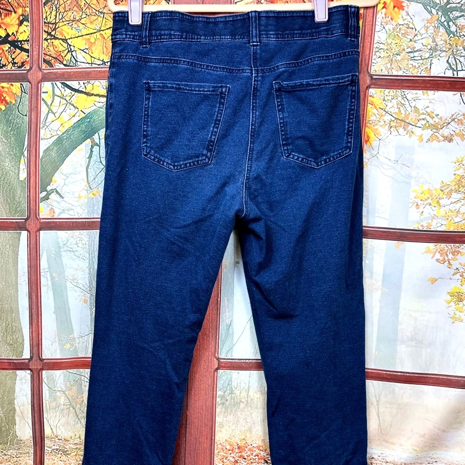 Other Style & Co High Rise Jeggings Med Blue size 10 Size 32" / US 10 / IT 46 - 9 Thumbnail