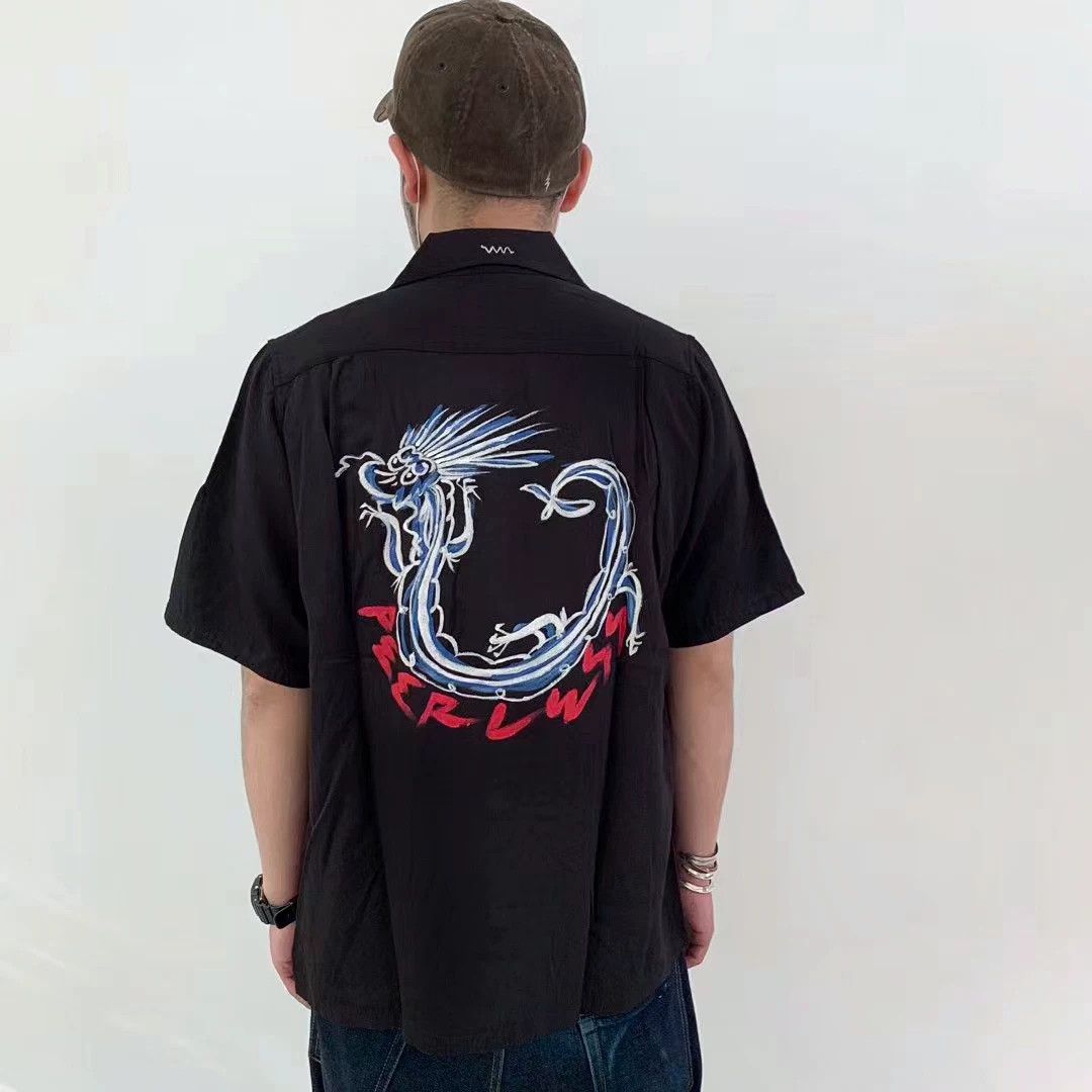 Visvim visvim free edge dragon short sleeve shirt Size US L / EU 52-54 / 3 - 1 Thumbnail