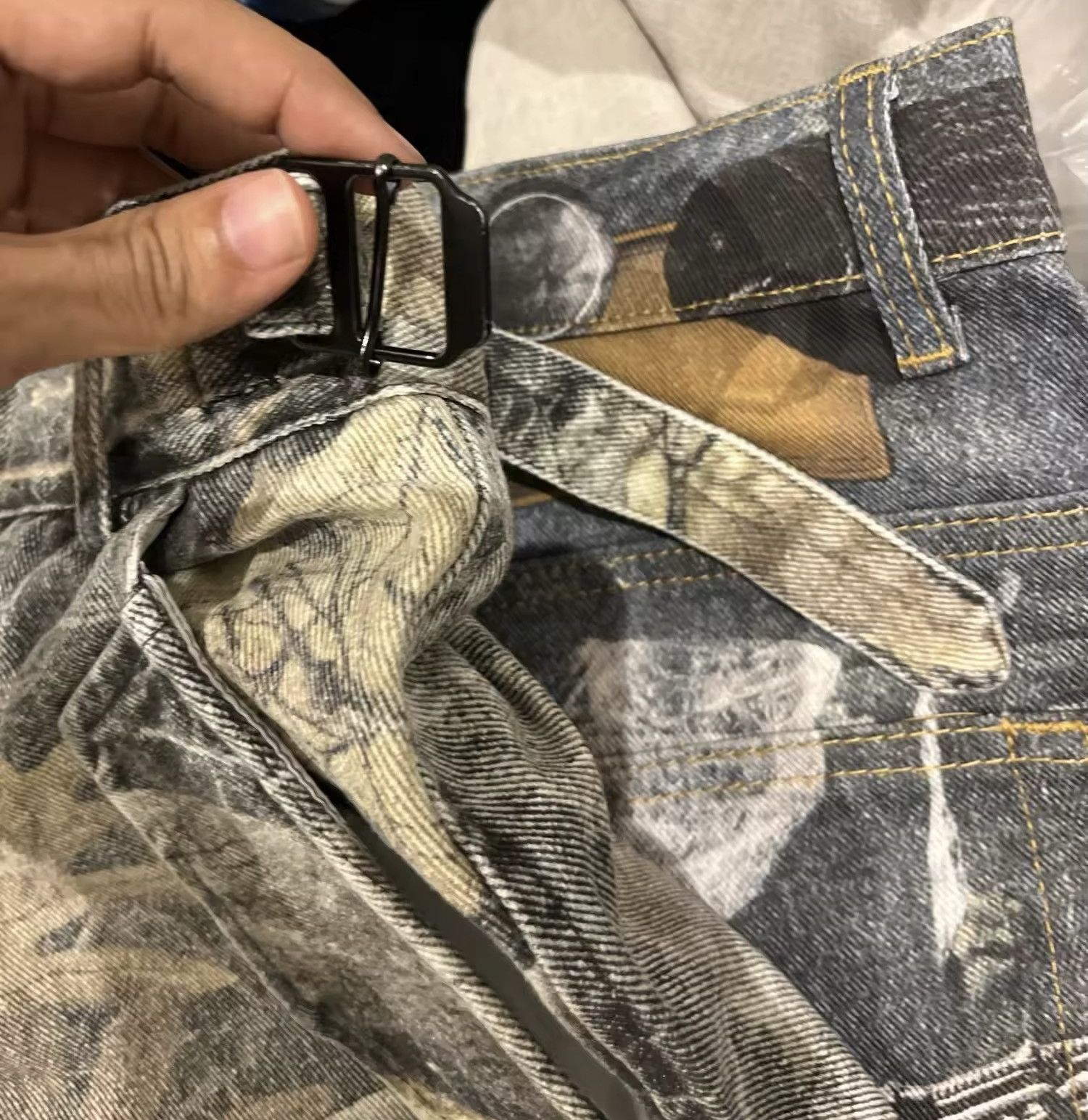 Vintage Outdoor Camouflage Workwear Shorts Size US 29 - 8 Thumbnail