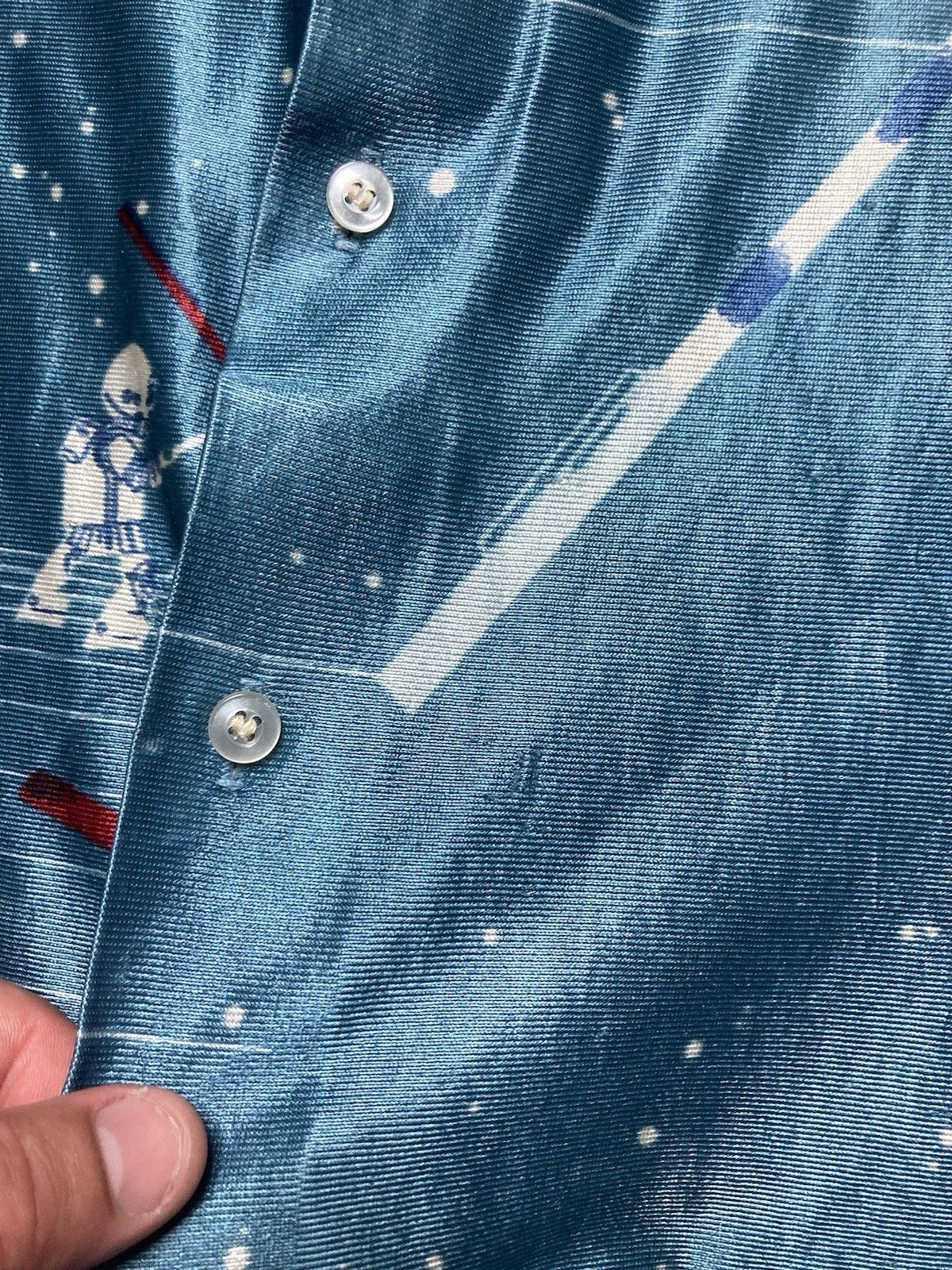 Vintage 70s button shirt Mcgregor space disco boys 16 women’s Small Size S / US 4 / IT 40 - 5 Thumbnail