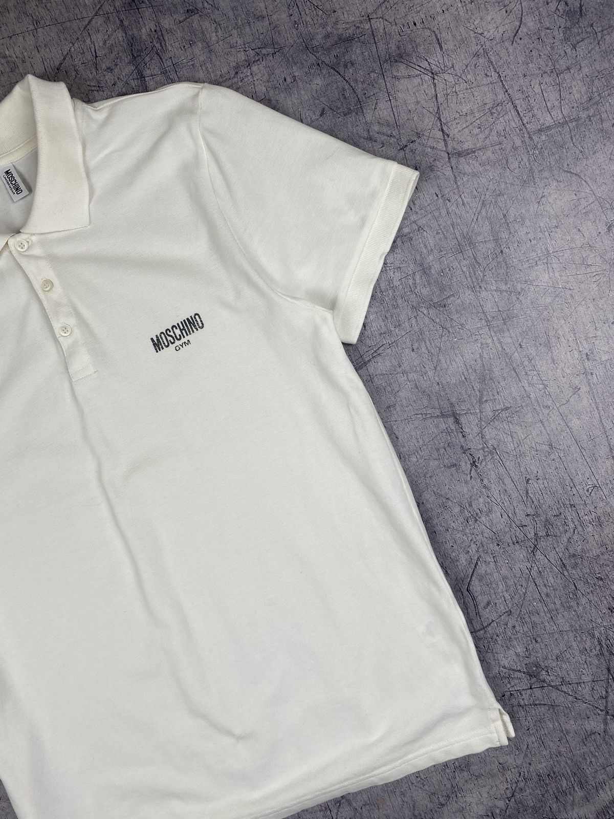 Moschino Moschino Polo T Shirt Size L Size US L / EU 52-54 / 3 - 4 Thumbnail