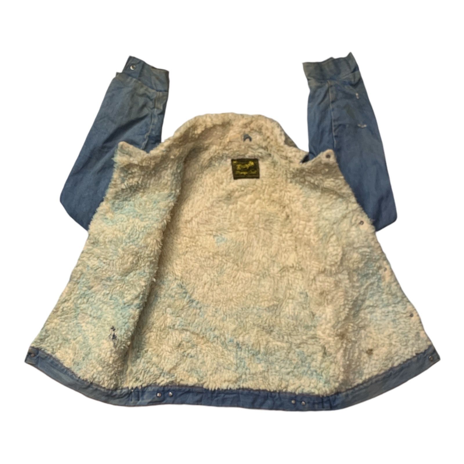 Wrangler Rare Design Vintage Wrangler Sherpa Denim Jackets Size US M / EU 48-50 / 2 - 3 Thumbnail