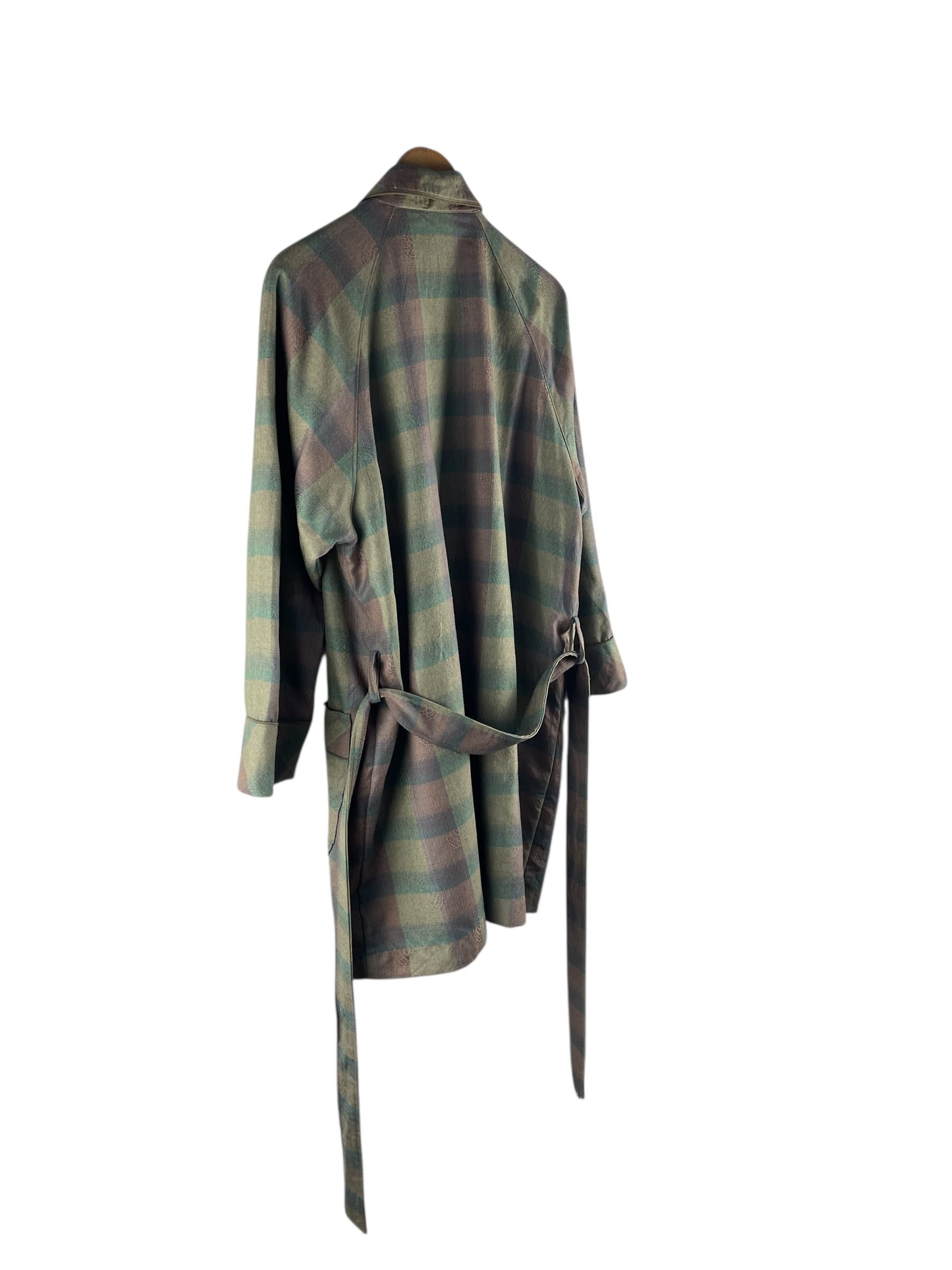 Givenchy Vintage Monsieur Givenchy Flannel Robe Size L / US 10 / IT 46 - 6 Thumbnail