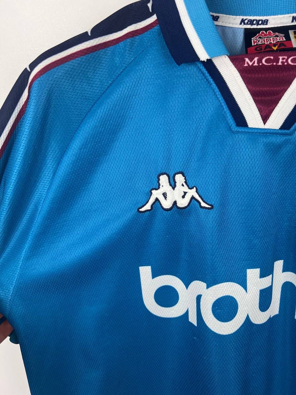 Other Manchester City 1997-98 home jersey vintage size L Size US L / EU 52-54 / 3 - 5 Thumbnail