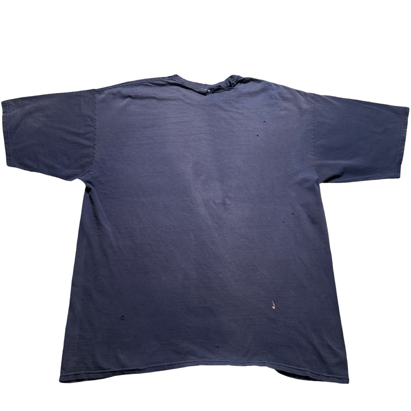 Vintage Vintage Whitetail Deer Hunting Thrashed Faded T Shirt 2XL Size US XXL / EU 58 / 5 - 6 Thumbnail