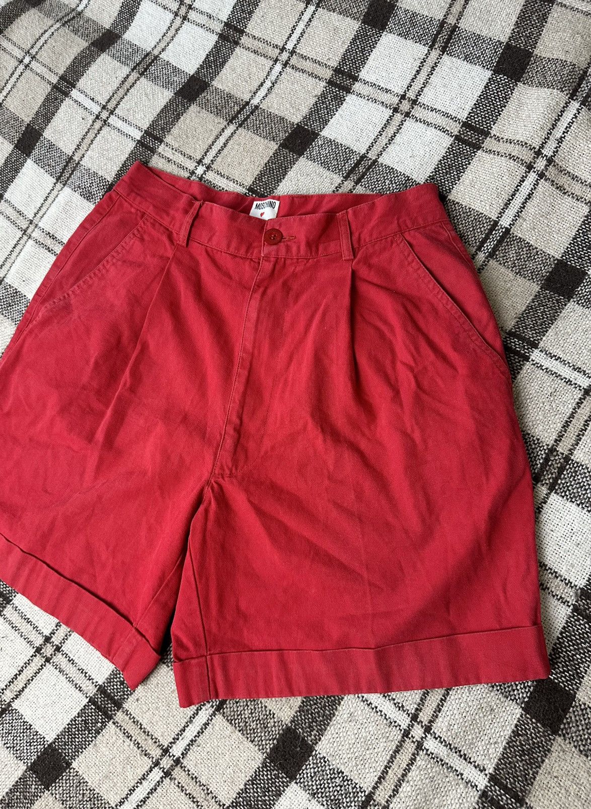 Moschino Vintage Rare Women Moschino Uomo Shorts Made In Italy size46 Size 32" / US 10 / IT 46 - 2 Thumbnail