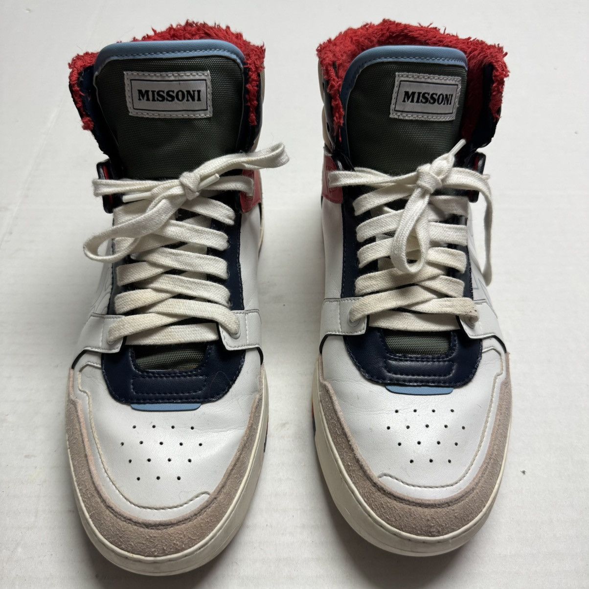 Missoni MISSONI x ACBC High Top Sneakers Terry Lining Made In Italy Size US 9.5 / EU 42-43 - 4 Thumbnail