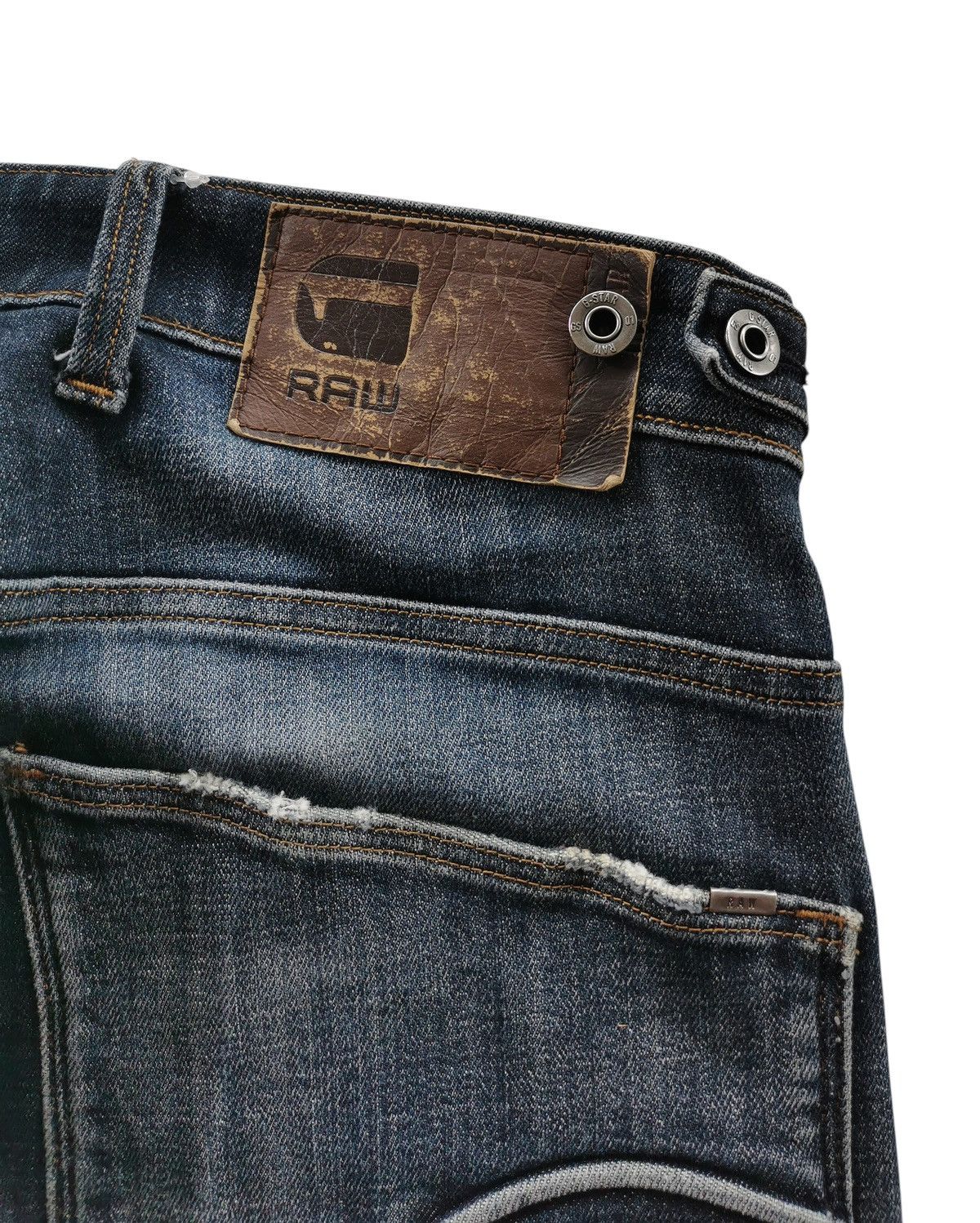G-Star G Star Raw Holmer Tapered Stretch Denim Jeans Size US 30 / EU 46 - 1 Thumbnail