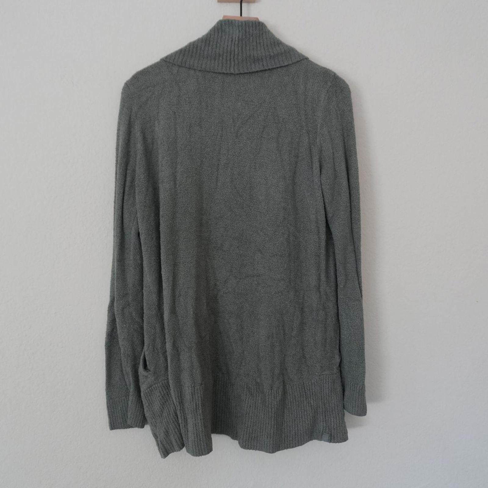 Other Barefoot Dreams Cardigan Women's L/XL Green Cozychic Lite Size L / US 10 / IT 46 - 5 Thumbnail