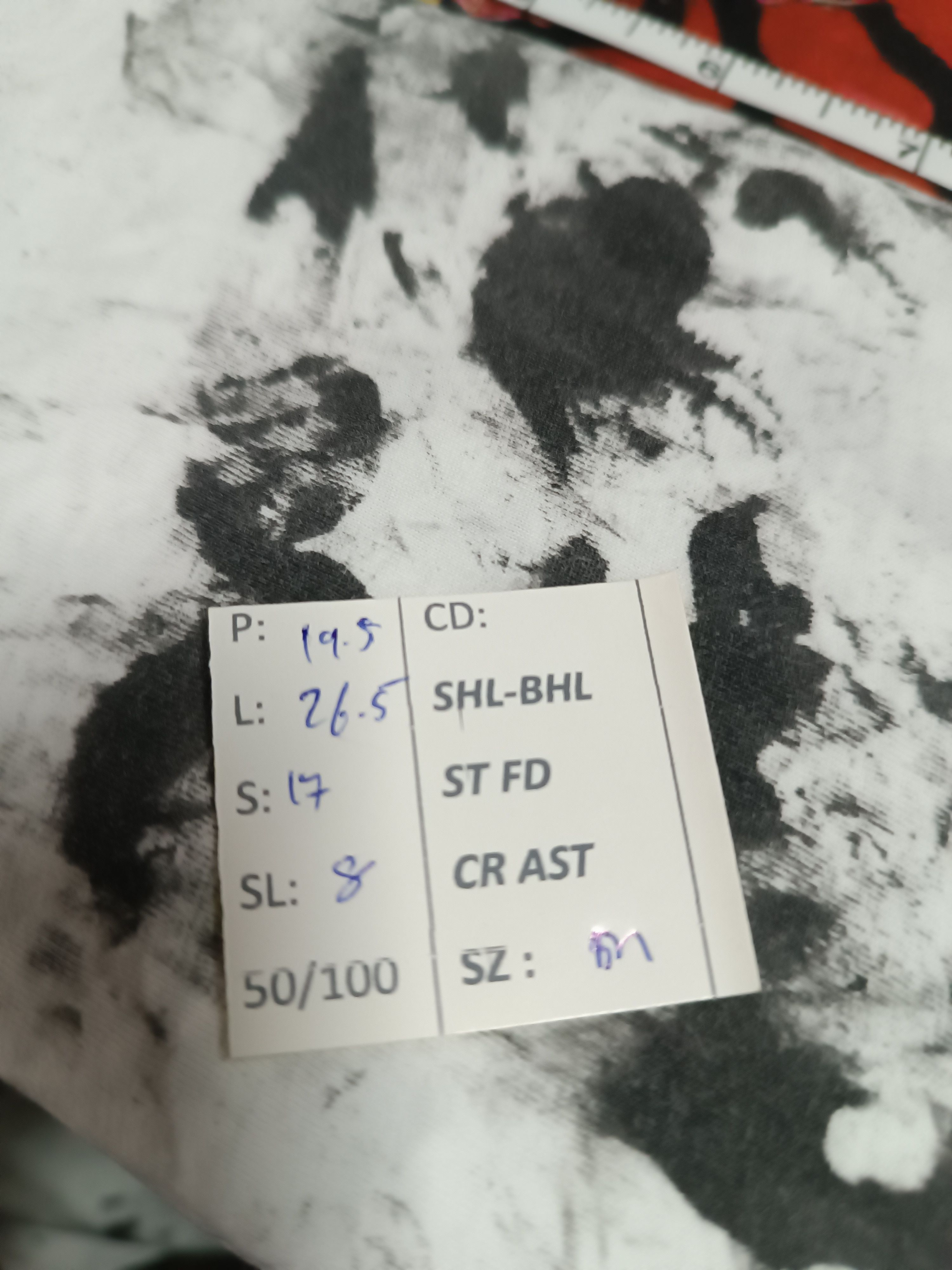 Other THRASHED FADED VINTAGE PAINT SPLATTER AOP PUNK AVANT GARDE Size US M / EU 48-50 / 2 - 18 Thumbnail