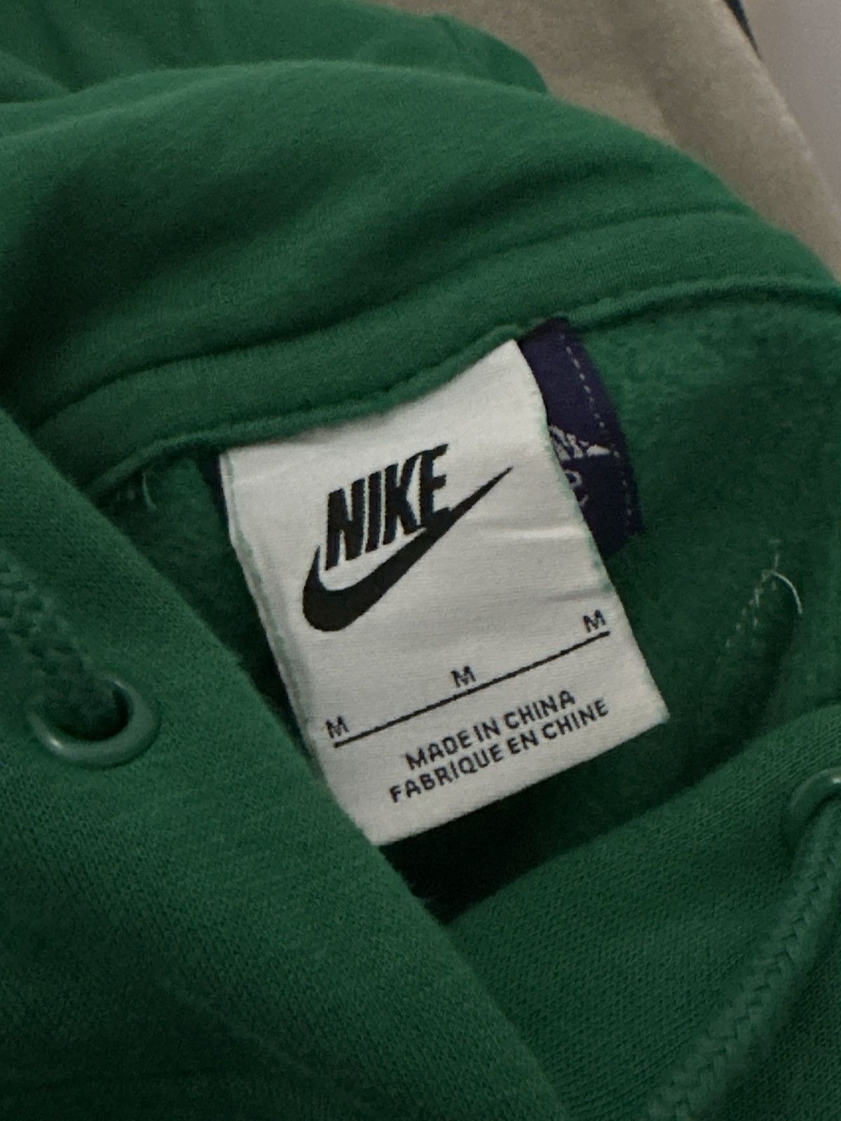 Nike Nike Center Hoodie Double flame green “Spiegel” 589 Reworked Size US M / EU 48-50 / 2 - 8 Thumbnail