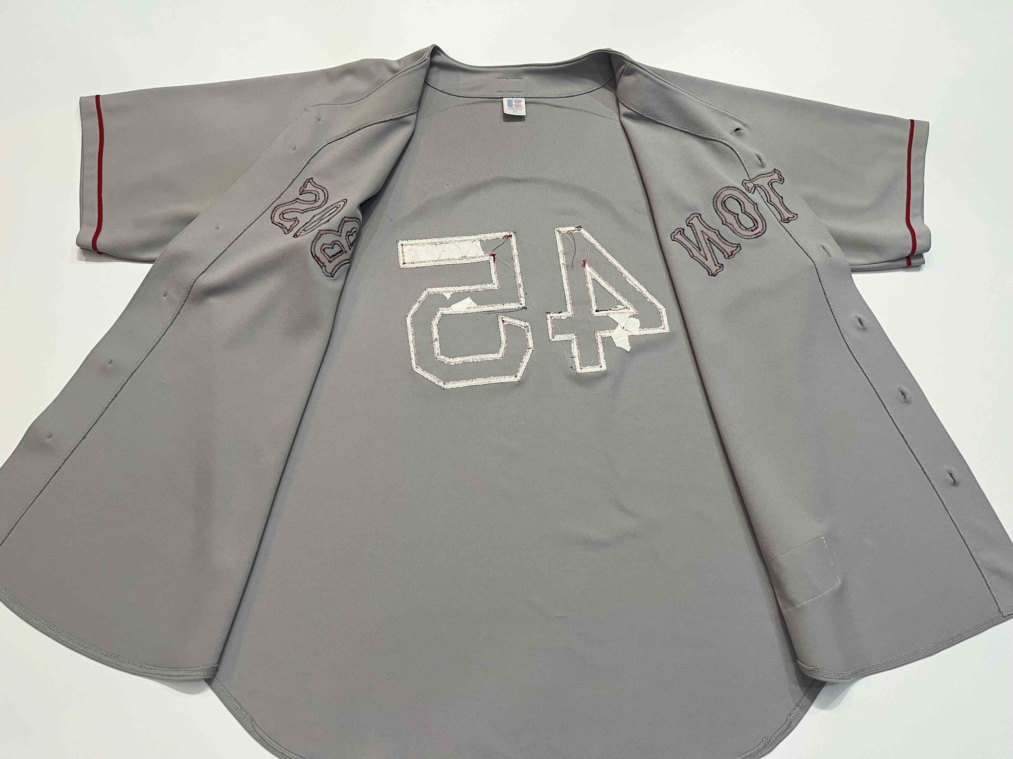 Russell Athletic Vtg Russell Diamond MLB Boston Red Sox MARTINEZ #45 Jersey Size US XL / EU 56 / 4 - 7 Thumbnail