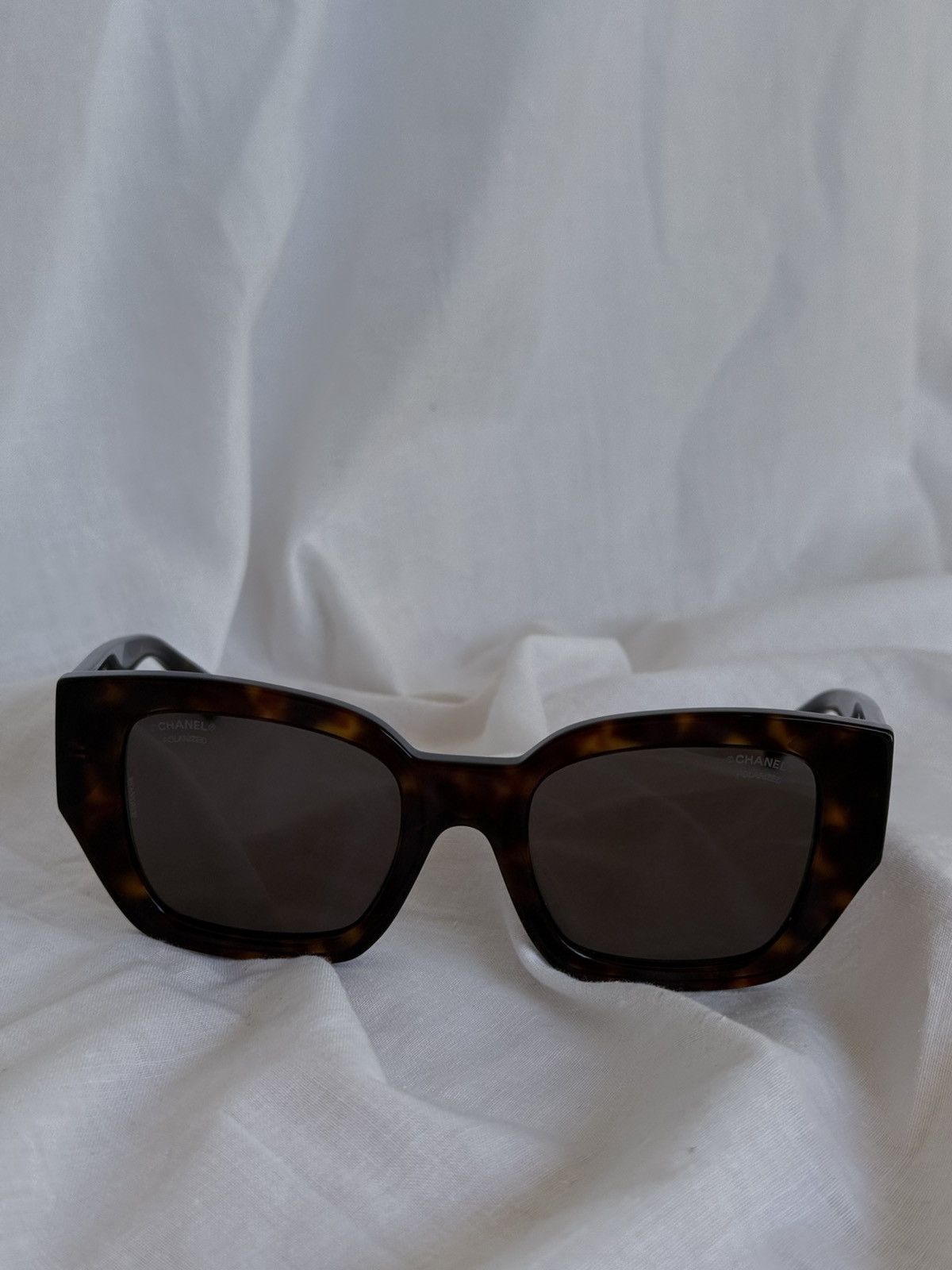 Chanel Chanel CC 5506 Brown Squared Sunglasses Size ONE SIZE - 2 Thumbnail