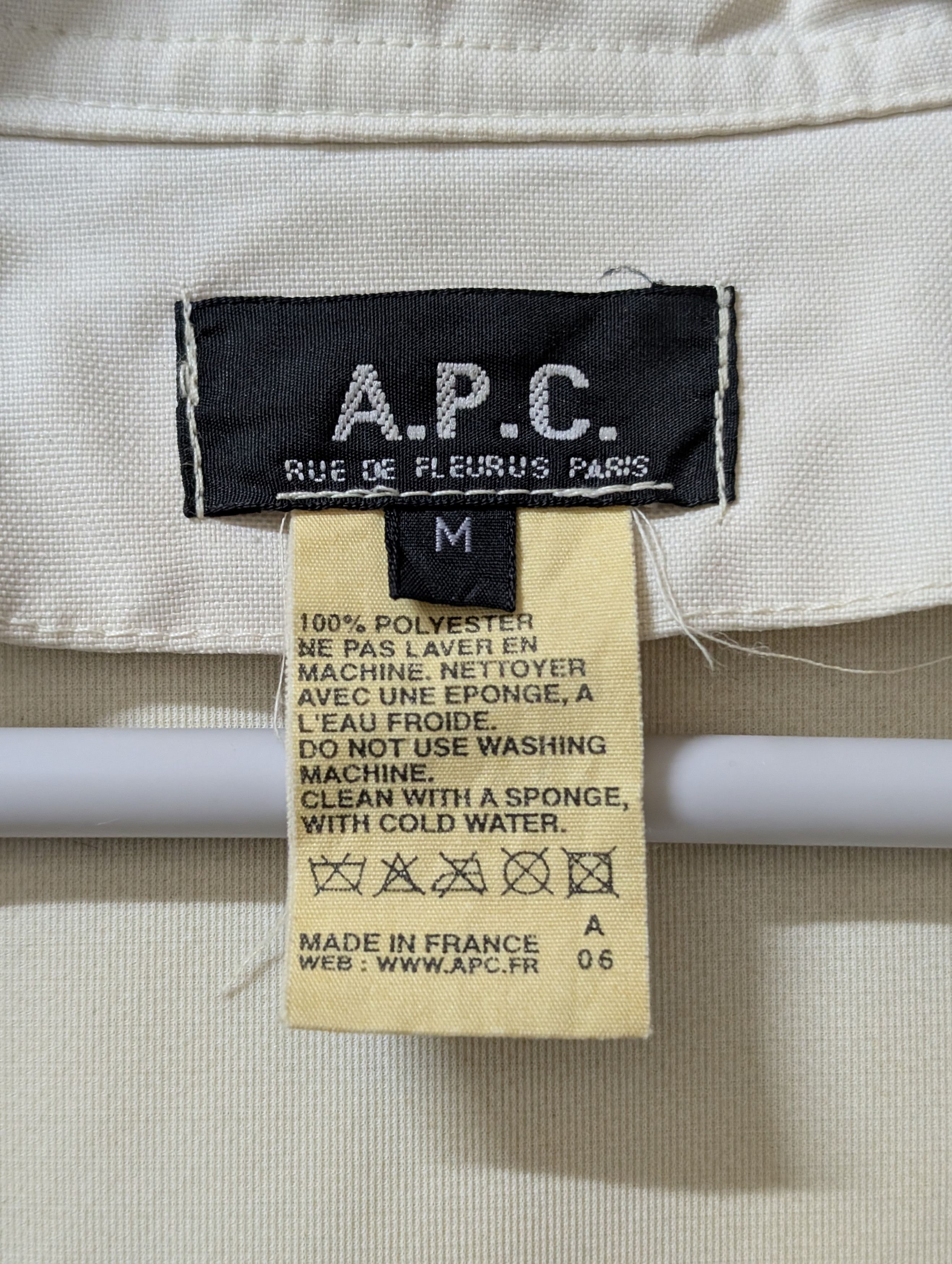 A.P.C. Vintage A.P.C. Light Zipper Jacket Casual Polyester Coat Size US M / EU 48-50 / 2 - 11 Thumbnail