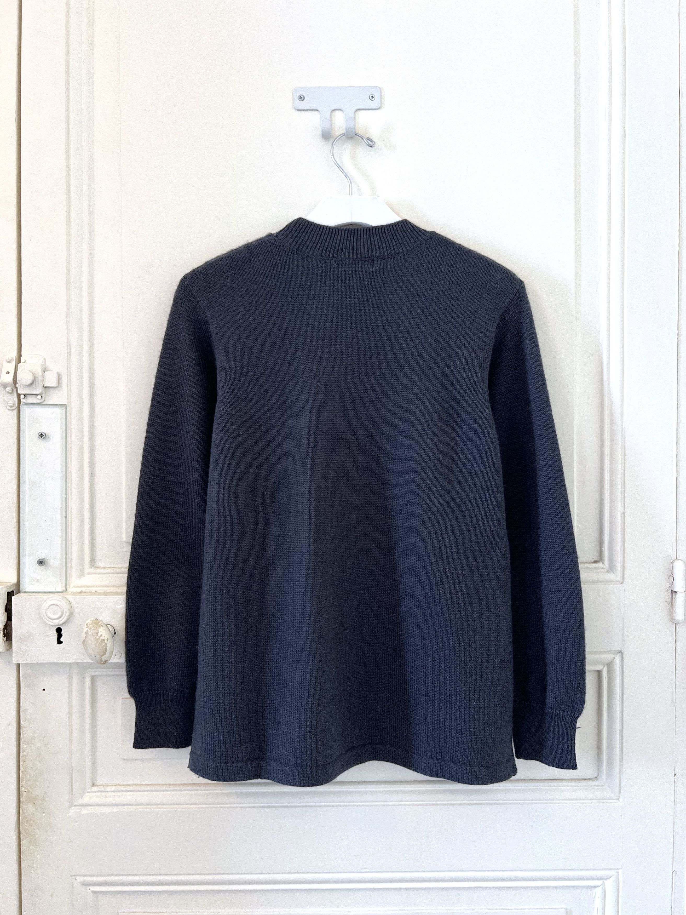 Vintage Intarsia Flower Sweater Size M / US 6-8 / IT 42-44 - 2 Thumbnail