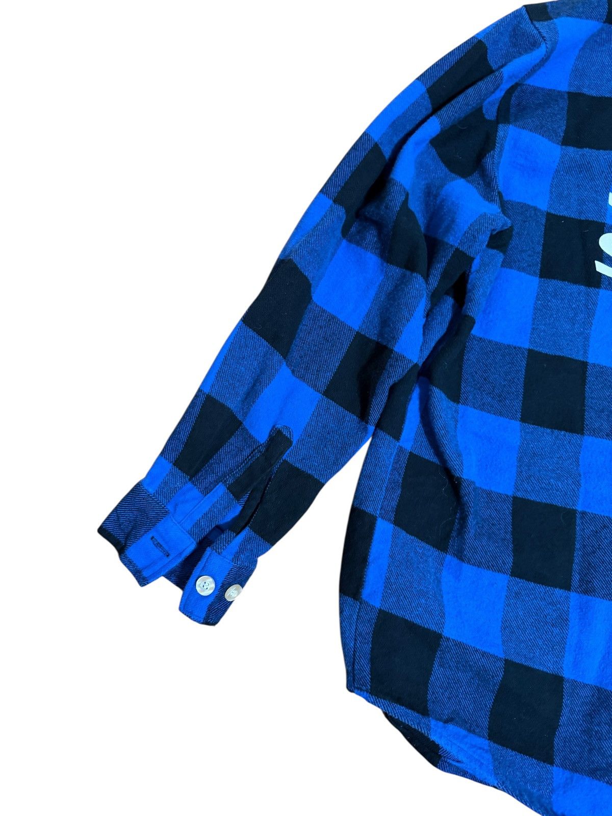 Anti Social Social Club 🔥Anti Social Social Club Kkoch Flannel Shirt/Anti Social Size US XL / EU 56 / 4 - 4 Thumbnail