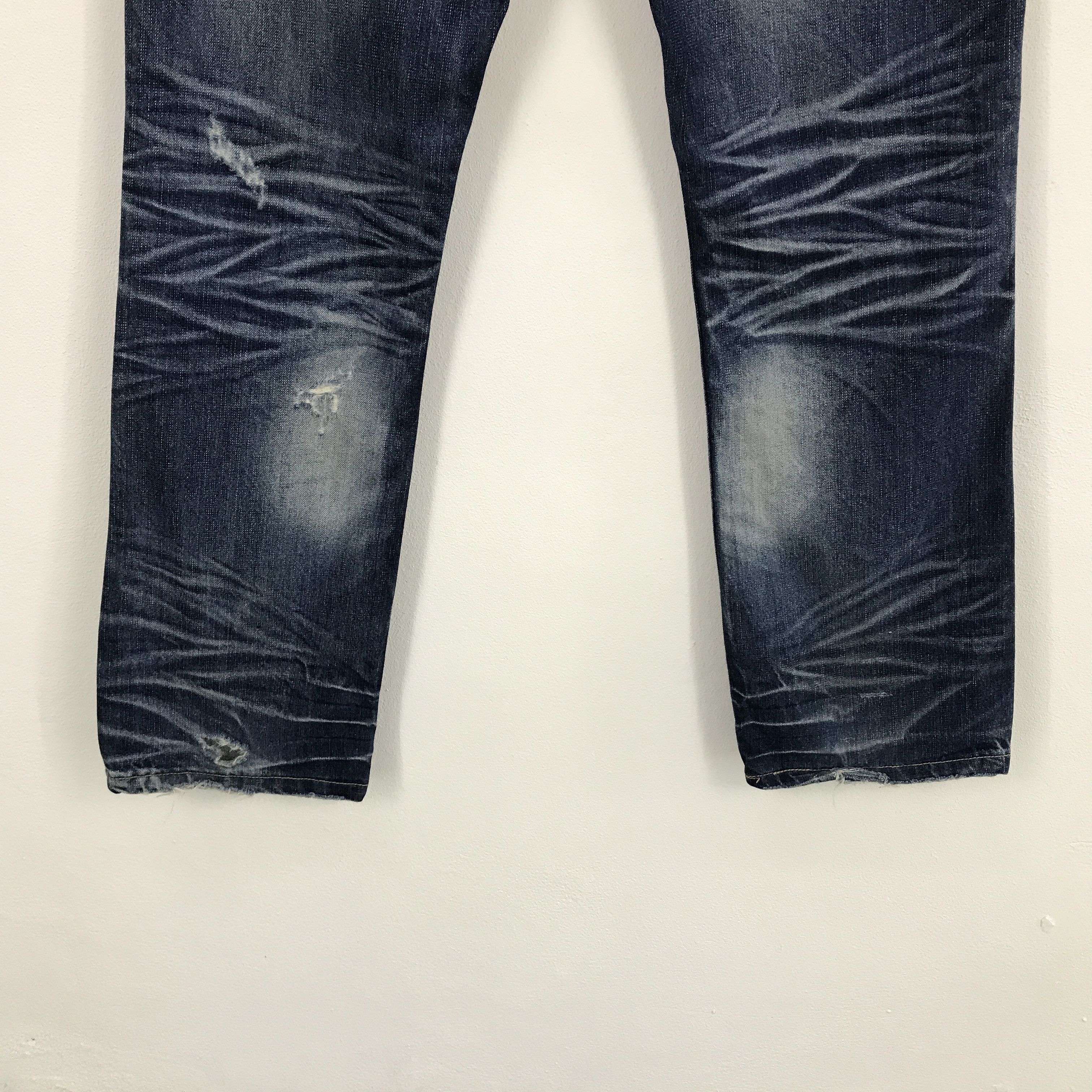 Japanese Brand Rare grazy beopard distressed pocket design pants Size US 34 / EU 50 - 6 Thumbnail