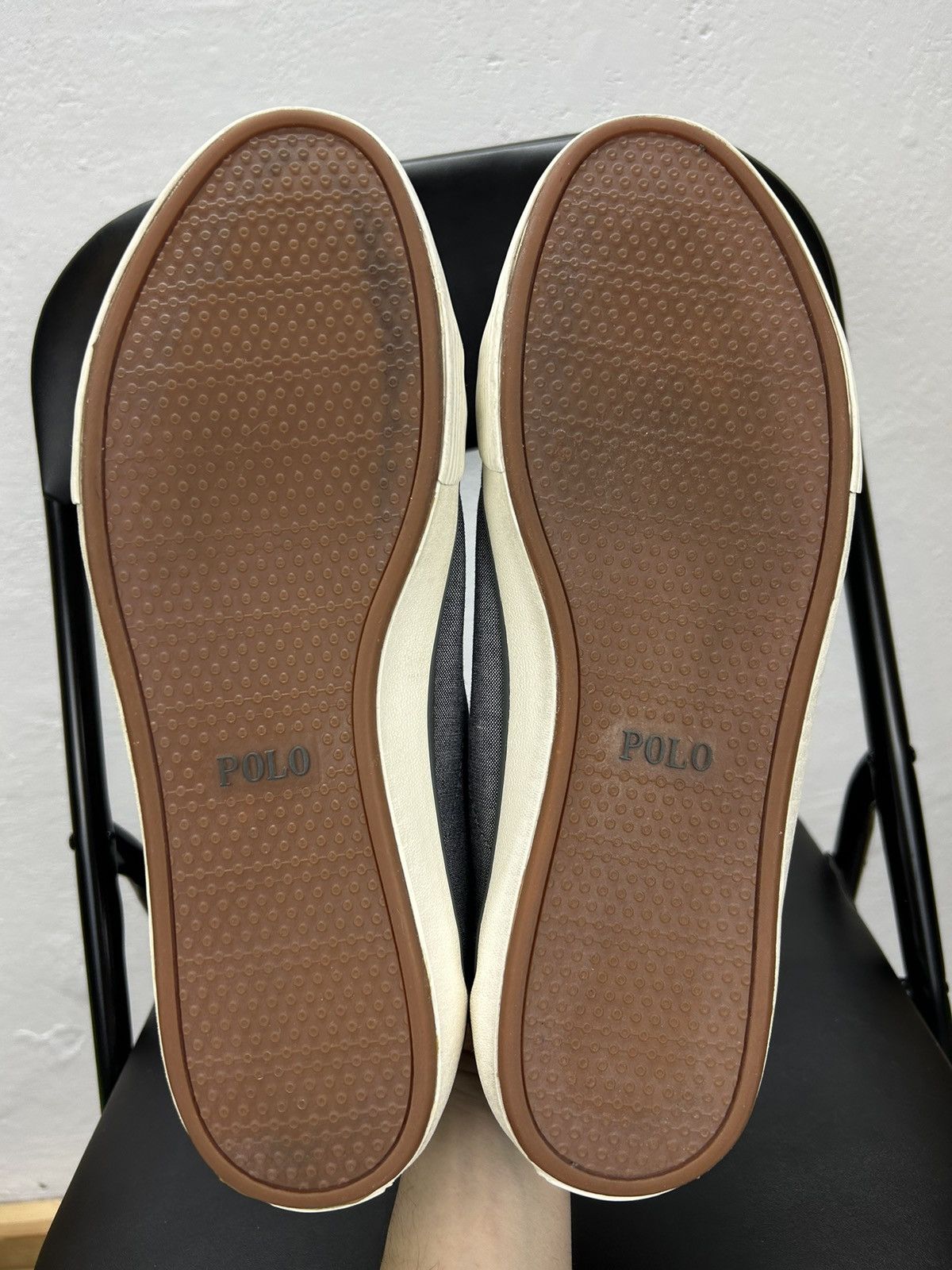 Polo Ralph Lauren Polo Ralph Lauren Low ton Sneakers Grey Size 44,5 - 45 Size US 11 / EU 44 - 6 Thumbnail