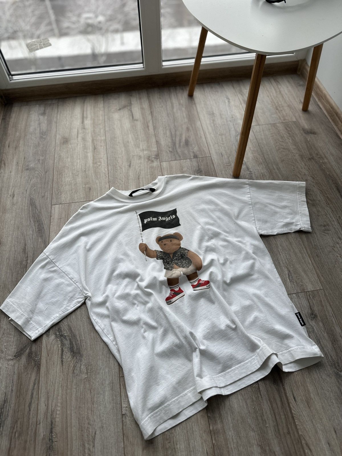 Palm Angels Palm Angels Pirate Bear flag Logo T-Shirt Size US M / EU 48-50 / 2 - 1 Thumbnail