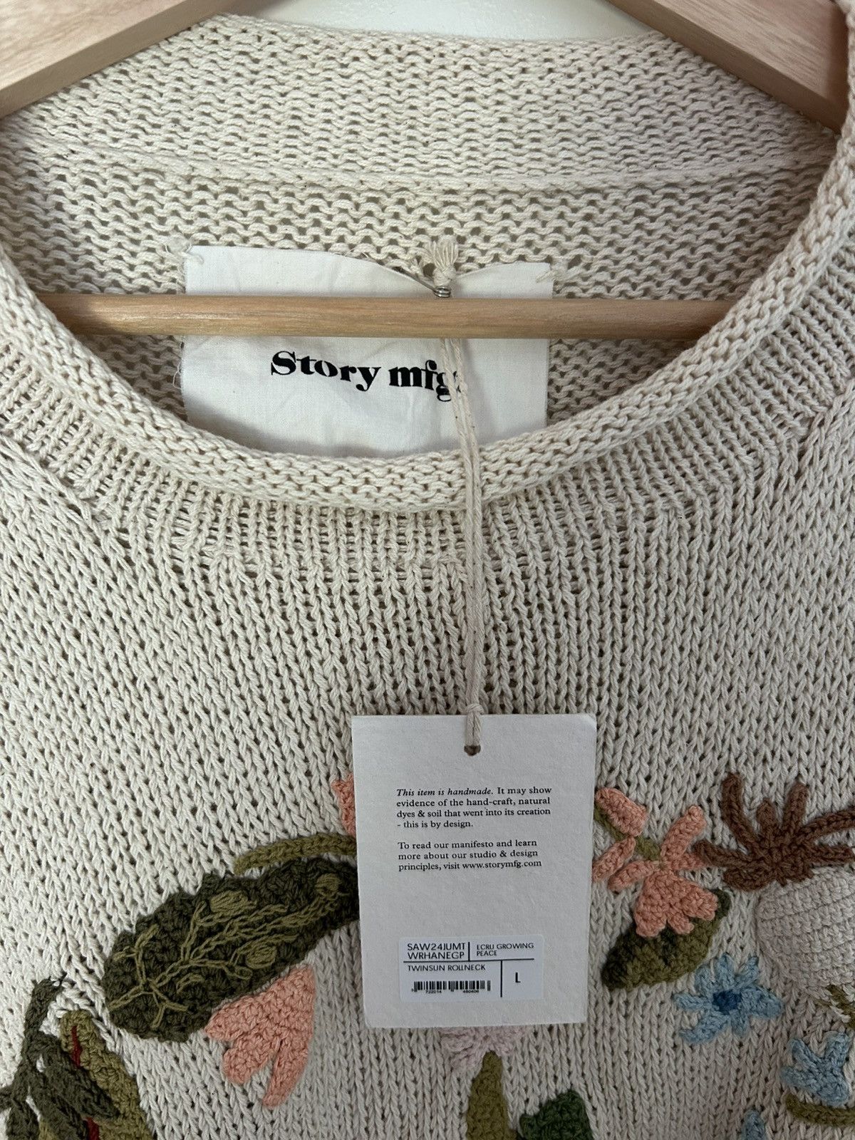 Story Mfg. Story mfg “inner peace” twinsun rollneck Size US L / EU 52-54 / 3 - 3 Thumbnail