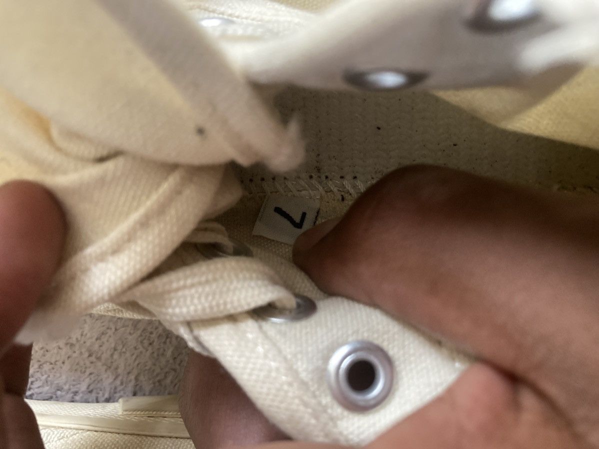 Balenciaga Balenciaga Ivory Paris Distressed High-Top Sneaker Shoes 37 Size US 7 / IT 37 - 11 Thumbnail