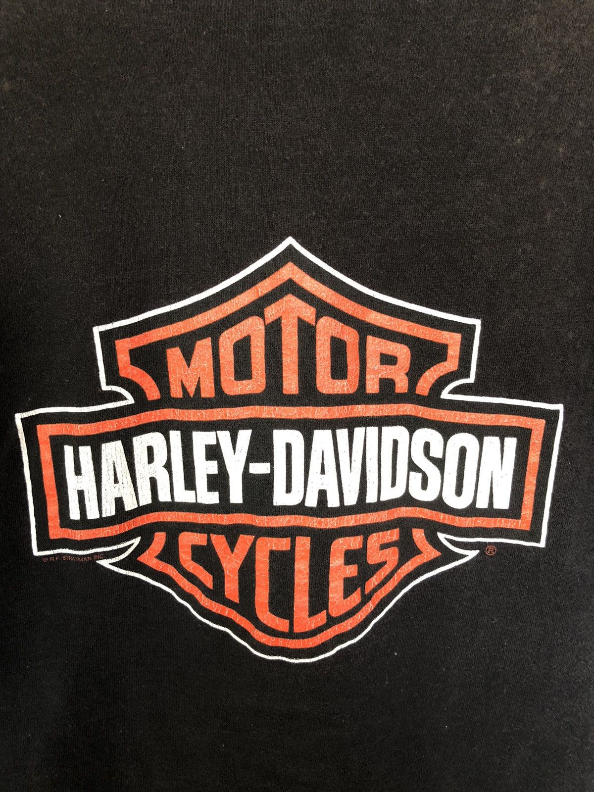 Harley Davidson Vintage 90’s Harley Davidson Knucklehead Rare Shirt Tee Size US M / EU 48-50 / 2 - 12 Thumbnail