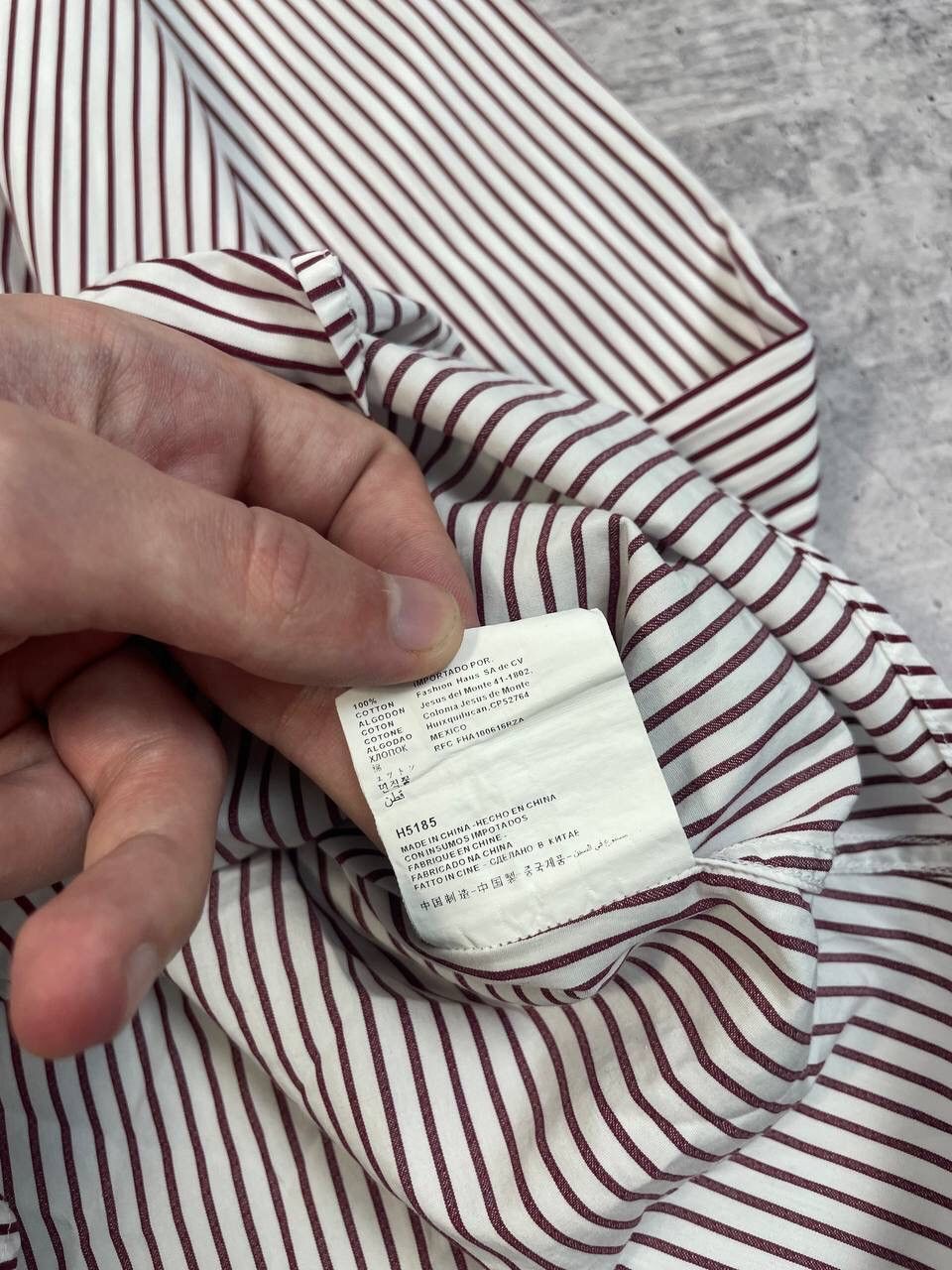 Suitsupply Vintage SuitSupply Cotton Stripped Button Up Shirt Y2K Size US L / EU 52-54 / 3 - 7 Thumbnail