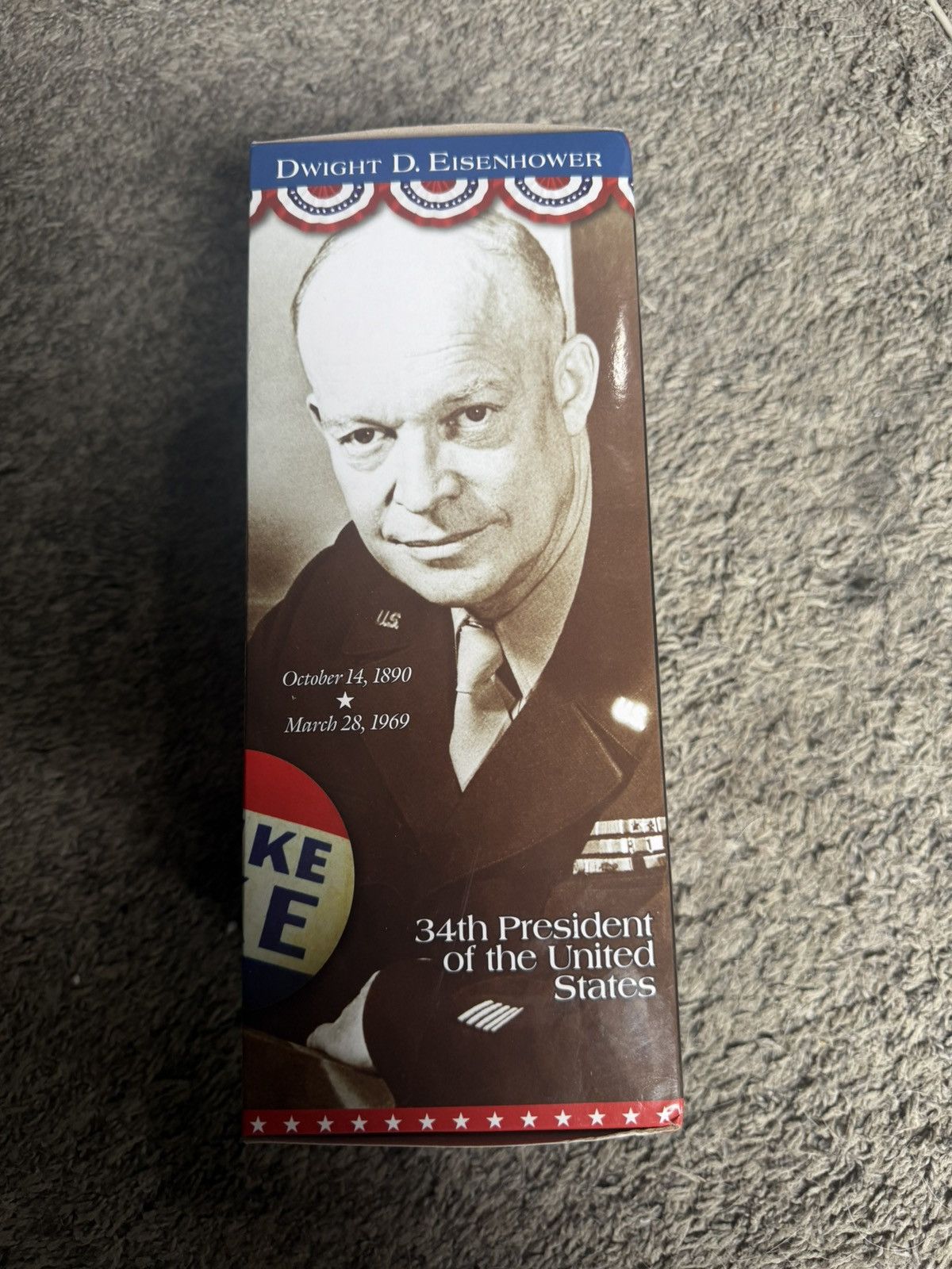 Hypebeast 2023 Royal Bobbles Dwight D. Eisenhower Limited Edition Size ONE SIZE - 4 Thumbnail