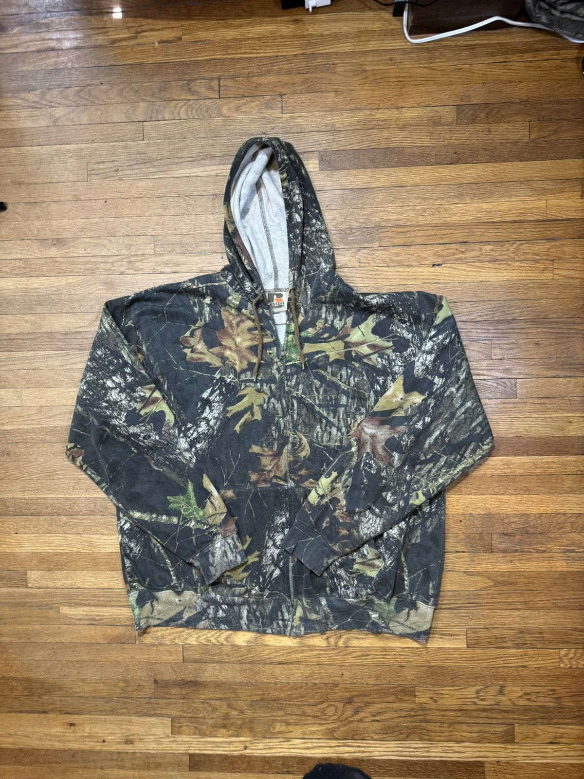 Russell Athletic Vintage Realtree Camo Hoodie Size US XXL / EU 58 / 5 - 1 Thumbnail