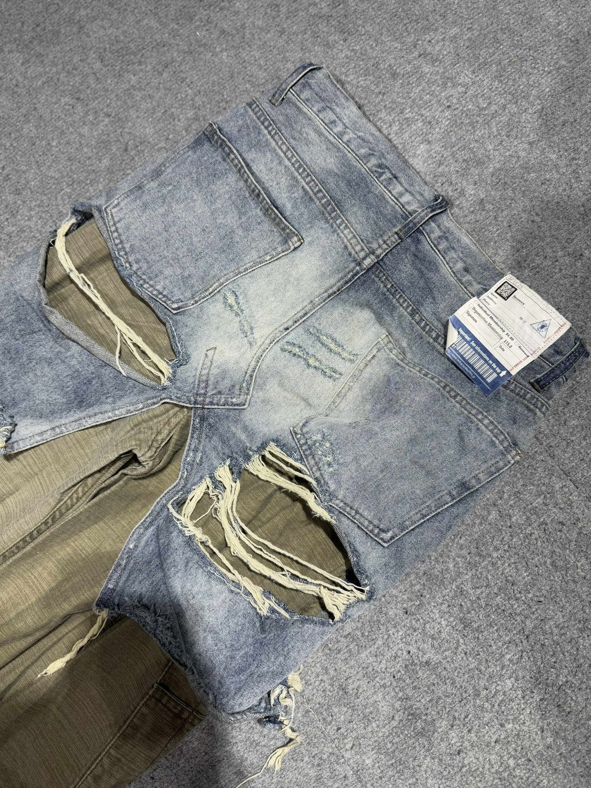 Maison MIHARA YASUHIRO Maison Mihara Yasuhiro - Destroy Splicing OverAlls Size US 44 / EU 60 - 7 Thumbnail
