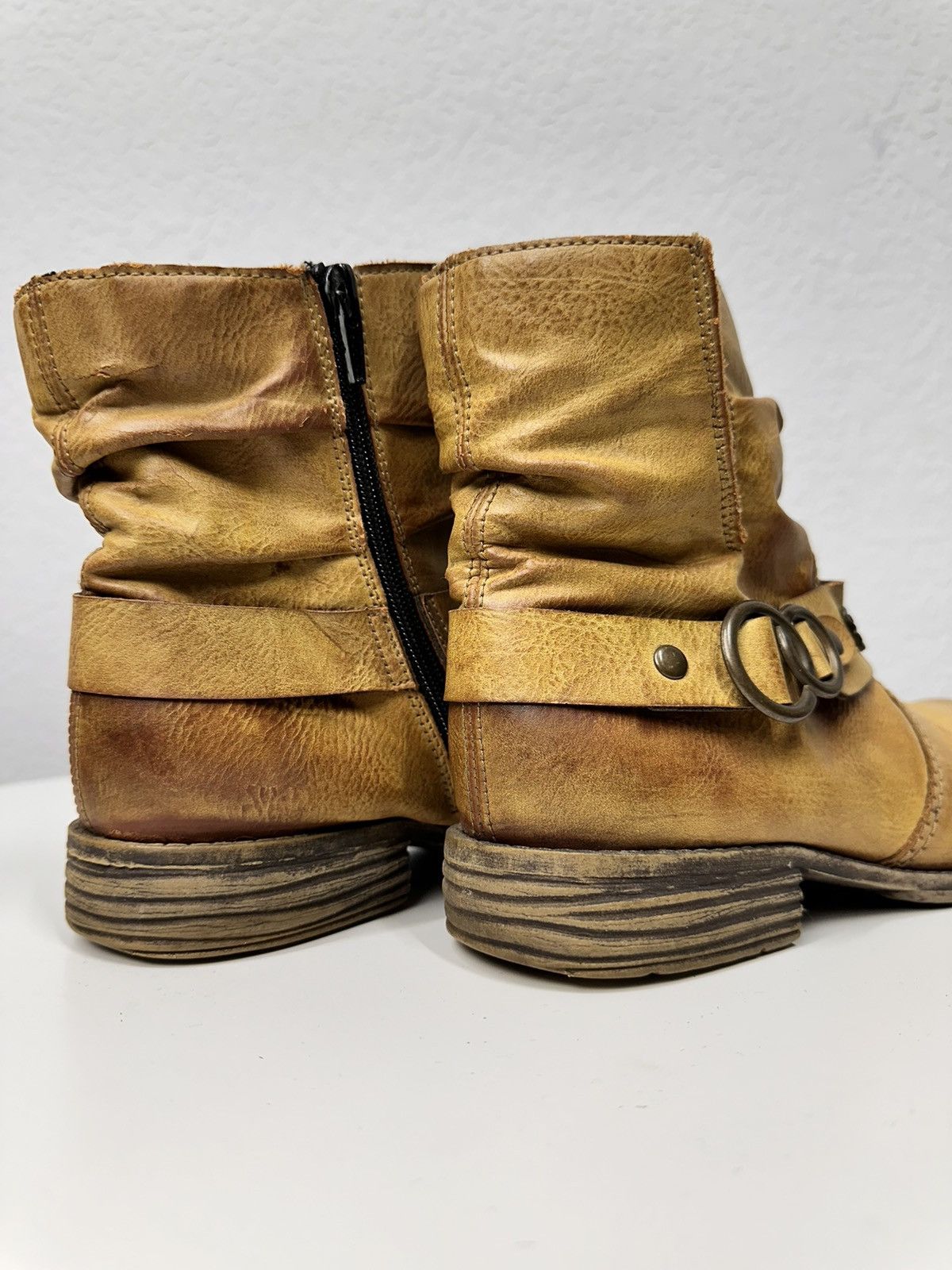 A.S.98 Vintage Leather Boots AS 98 Style Kapital Vibe Rick Owens Size US 8 / IT 38 - 10 Thumbnail