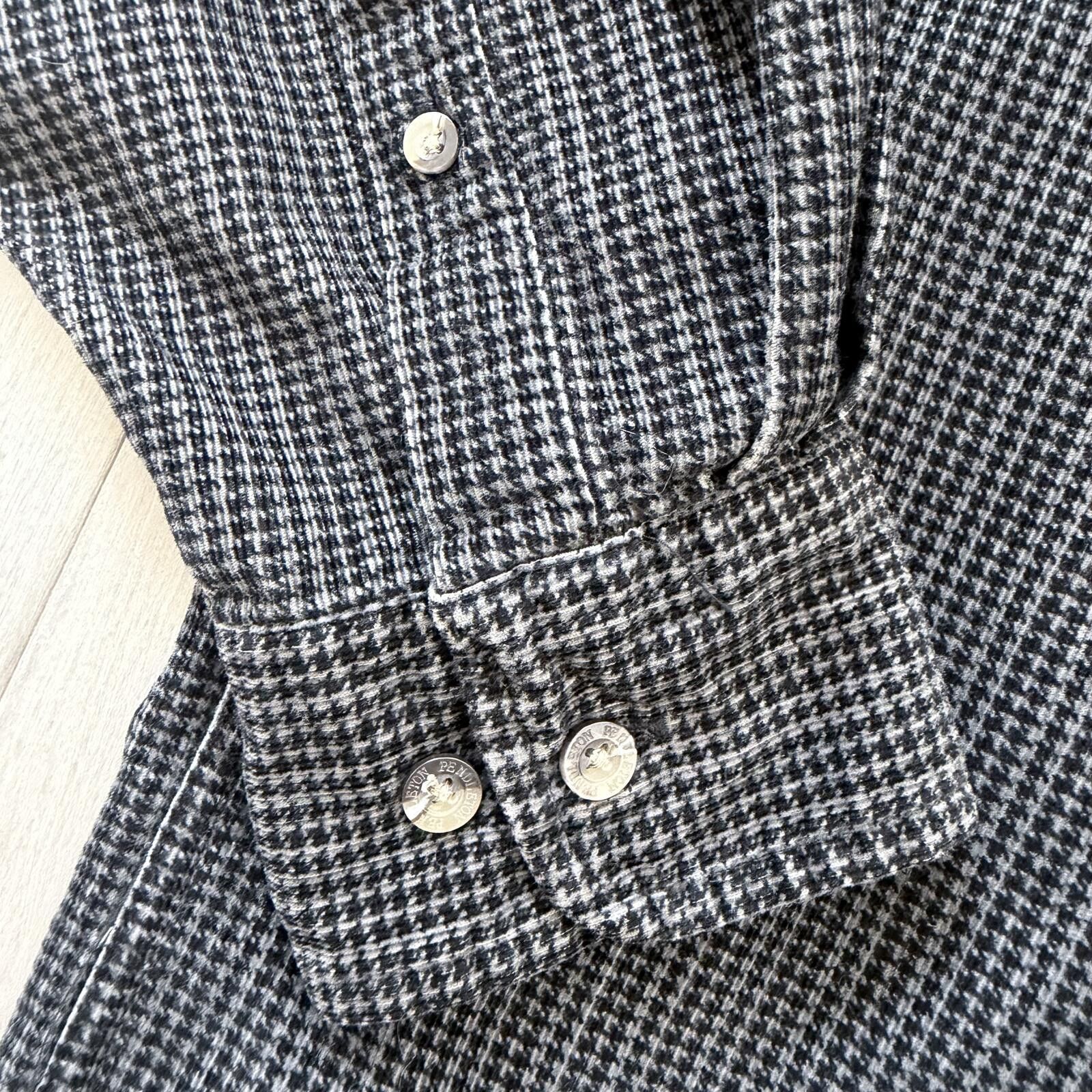 Pendleton Pendleton Long Sleeve Shirt Houndstooth Print Size M Size US M / EU 48-50 / 2 - 5 Thumbnail