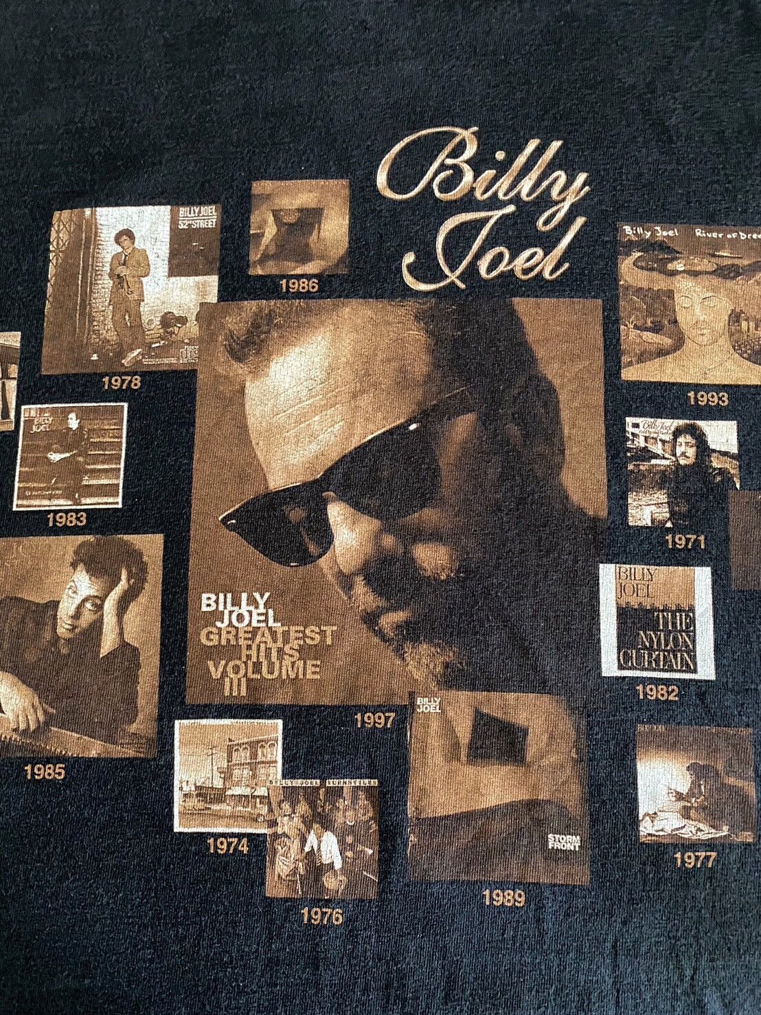 Band Tees × Vintage 🎵 Vintage90s Billy Joel Size US L / EU 52-54 / 3 - 3 Thumbnail