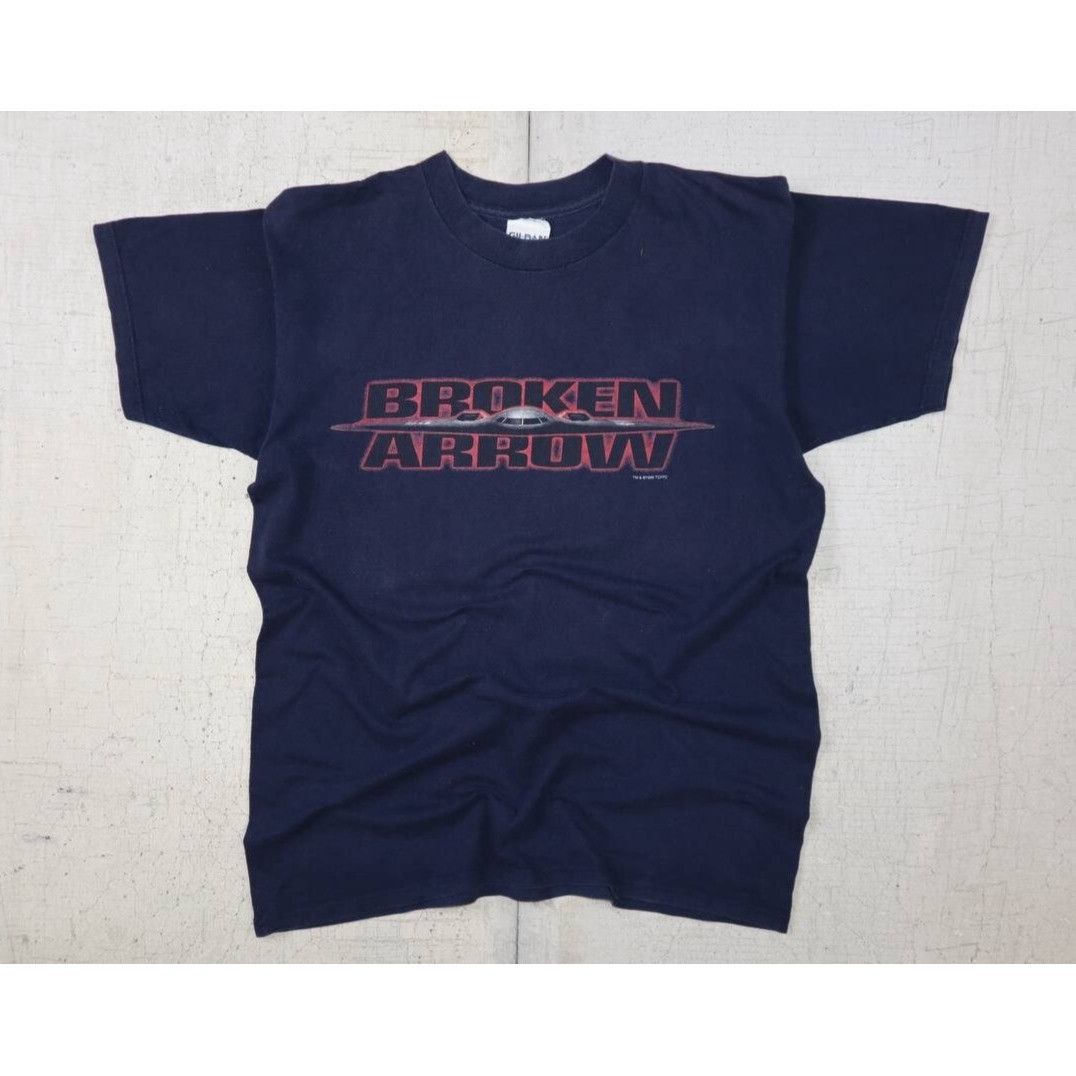 Gildan Vintage 1996 Broken Arrow Movie Promo T-Shirt Size L Gildan Size US L / EU 52-54 / 3 - 8 Thumbnail