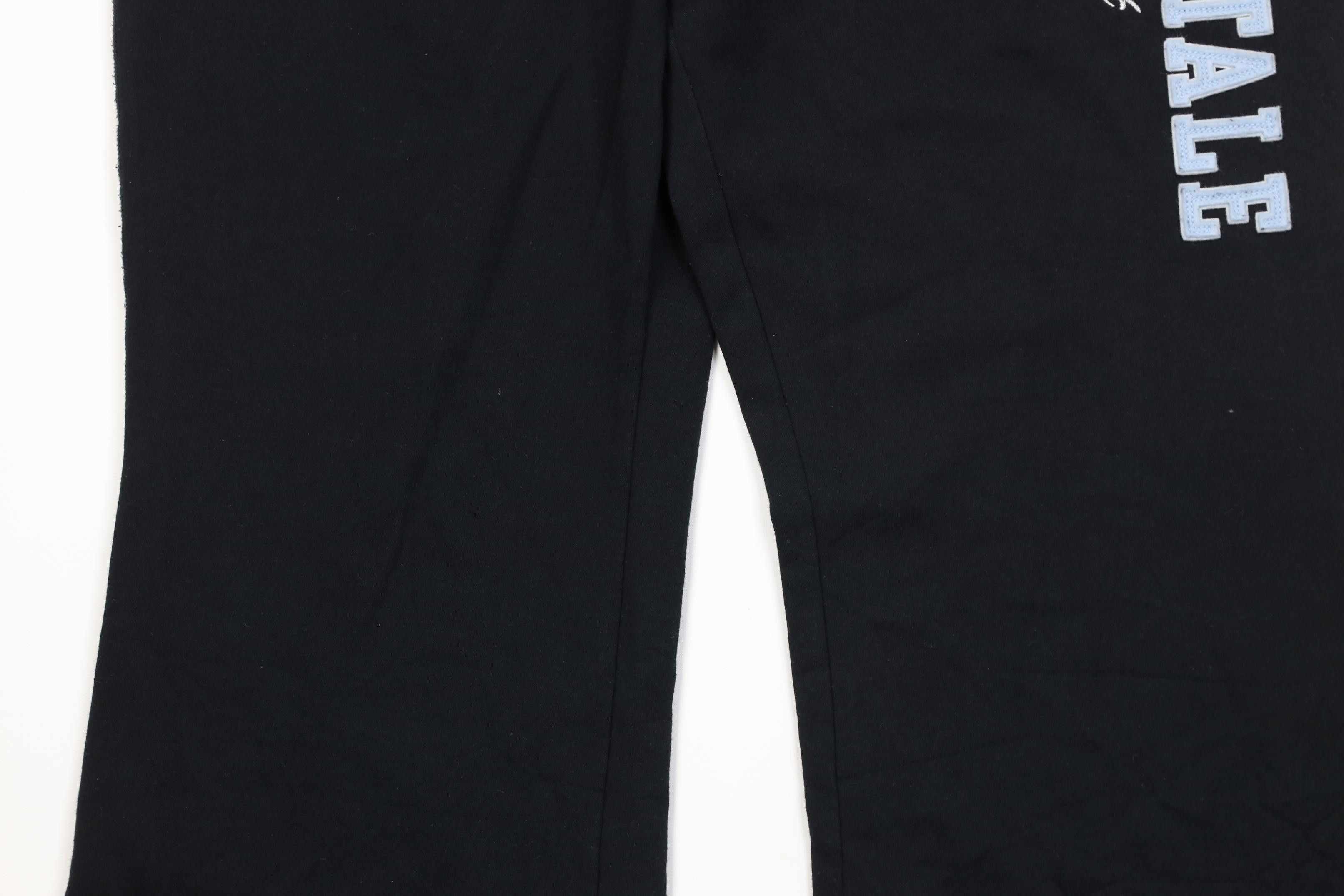 Aeropostale Vintage Y2K Aeropostale Babydoll Wide Leg Sweatpants Black Size 36" / US 14 / IT 50 - 3 Thumbnail