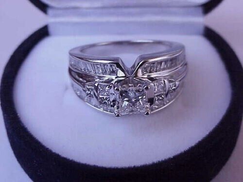Other GIA ! $20,050 Unisex 14k W/G 2.76ctw Diamond Ring, Appraisal Size ONE SIZE - 4 Thumbnail