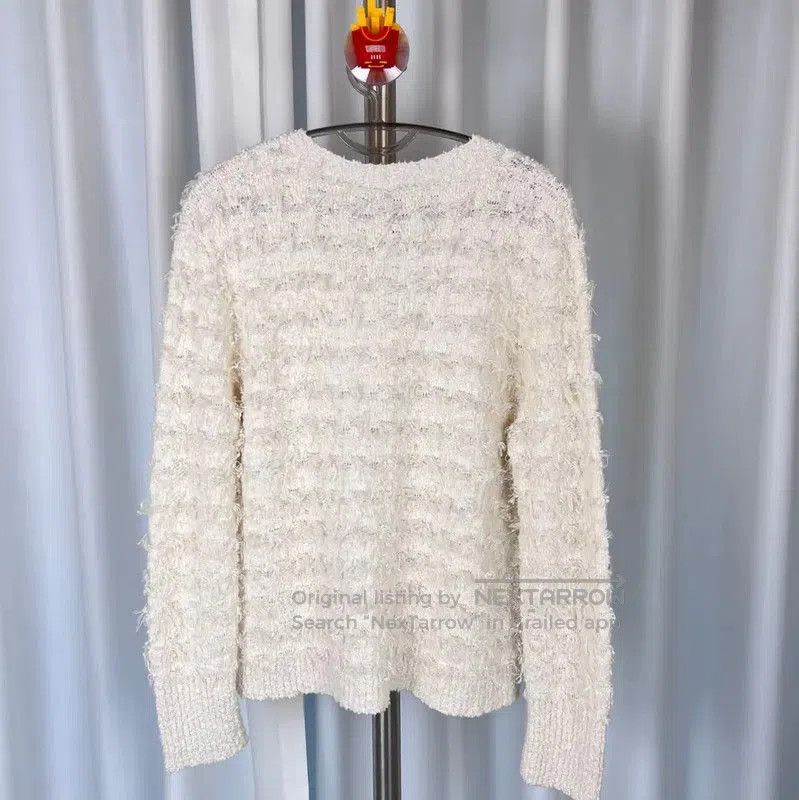 Dior Dior White Women's Knit Sweater . Size L / US 10 / IT 46 - 3 Thumbnail