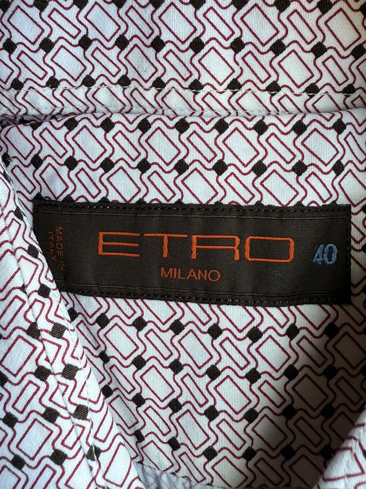 Etro Etro shirt M Size US M / EU 48-50 / 2 - 3 Thumbnail