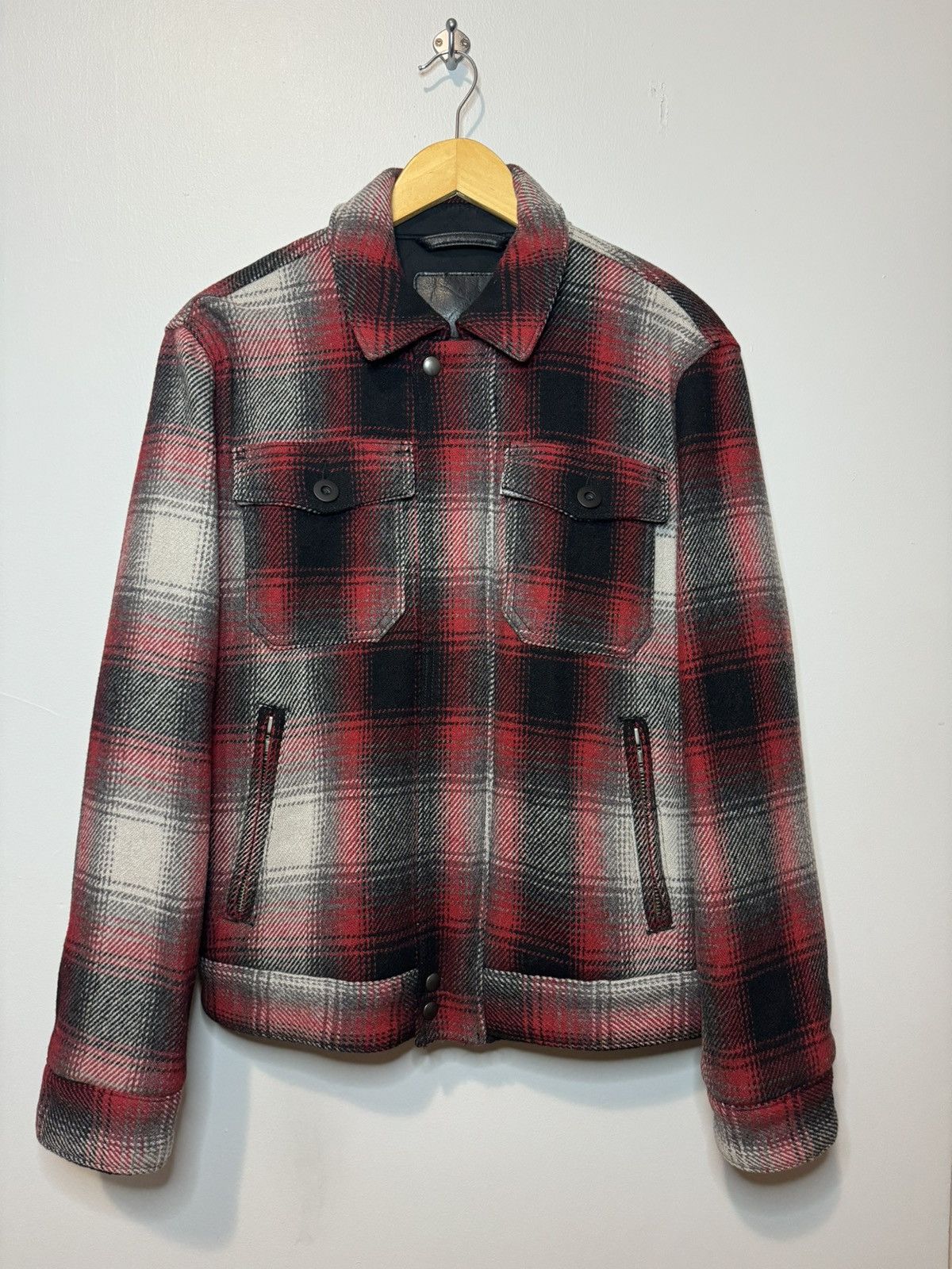 Levi's Vintage Clothing Levi Strauss Men’s Quilted Plaid Wool Jacket Size US S / EU 44-46 / 1 - 1 Thumbnail