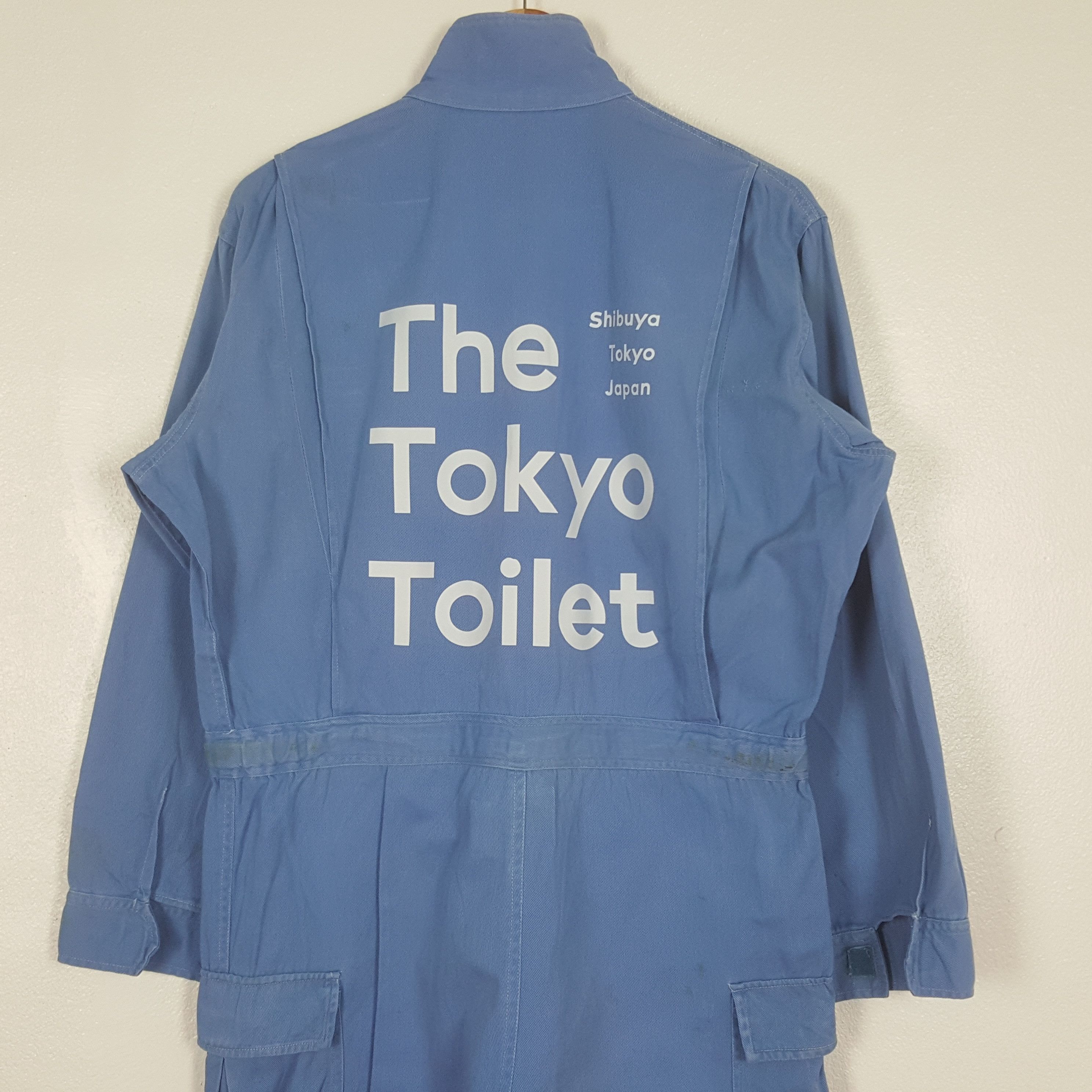 Japanese Brand Vintage The Tokyo Toilet Japanese Coverall Jacket C309N5 Size US M / EU 48-50 / 2 - 2 Thumbnail